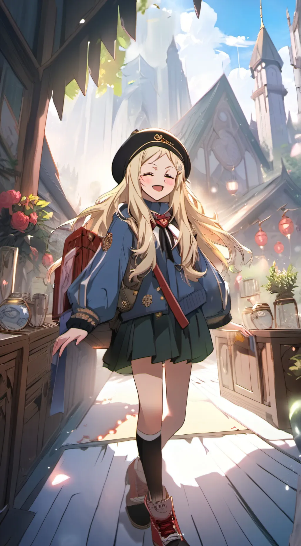 ai character: Runaki background