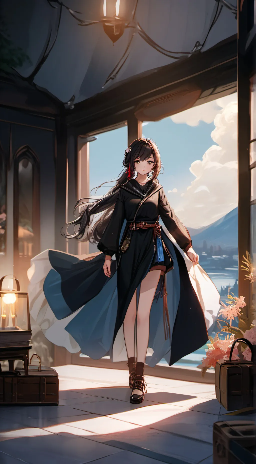 ai character: Lillie background