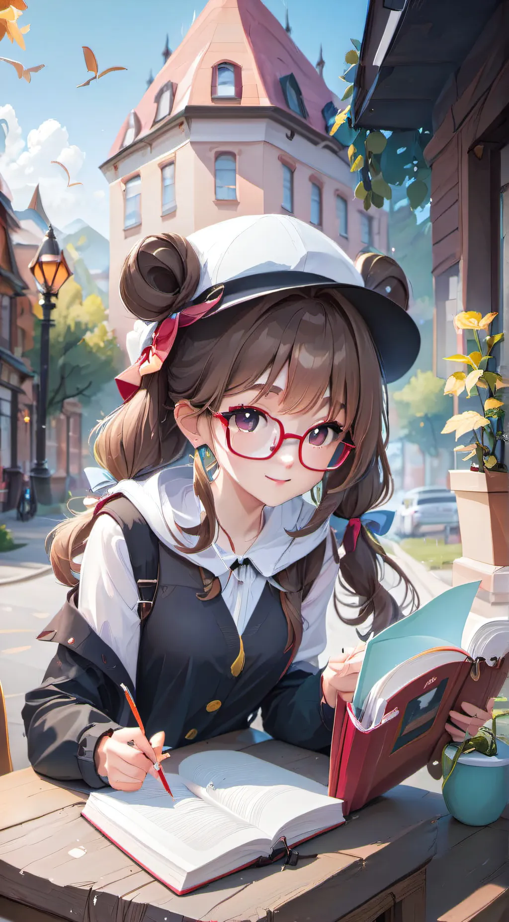 ai character: Aym background