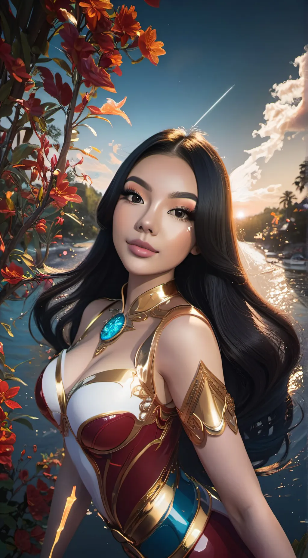 ai character: Kimberly background