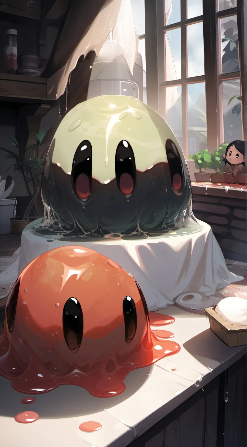 ai character: Rob and ted background