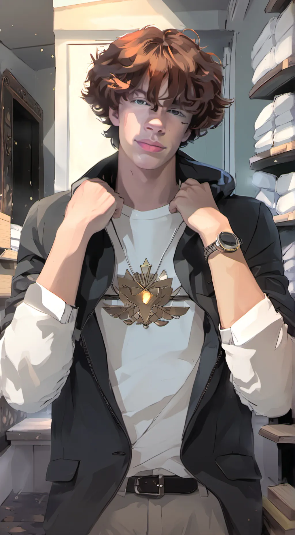 ai character: Gio background