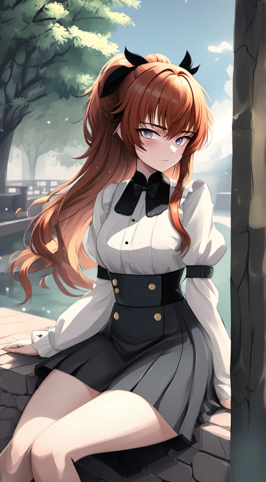 ai character: Anika  background