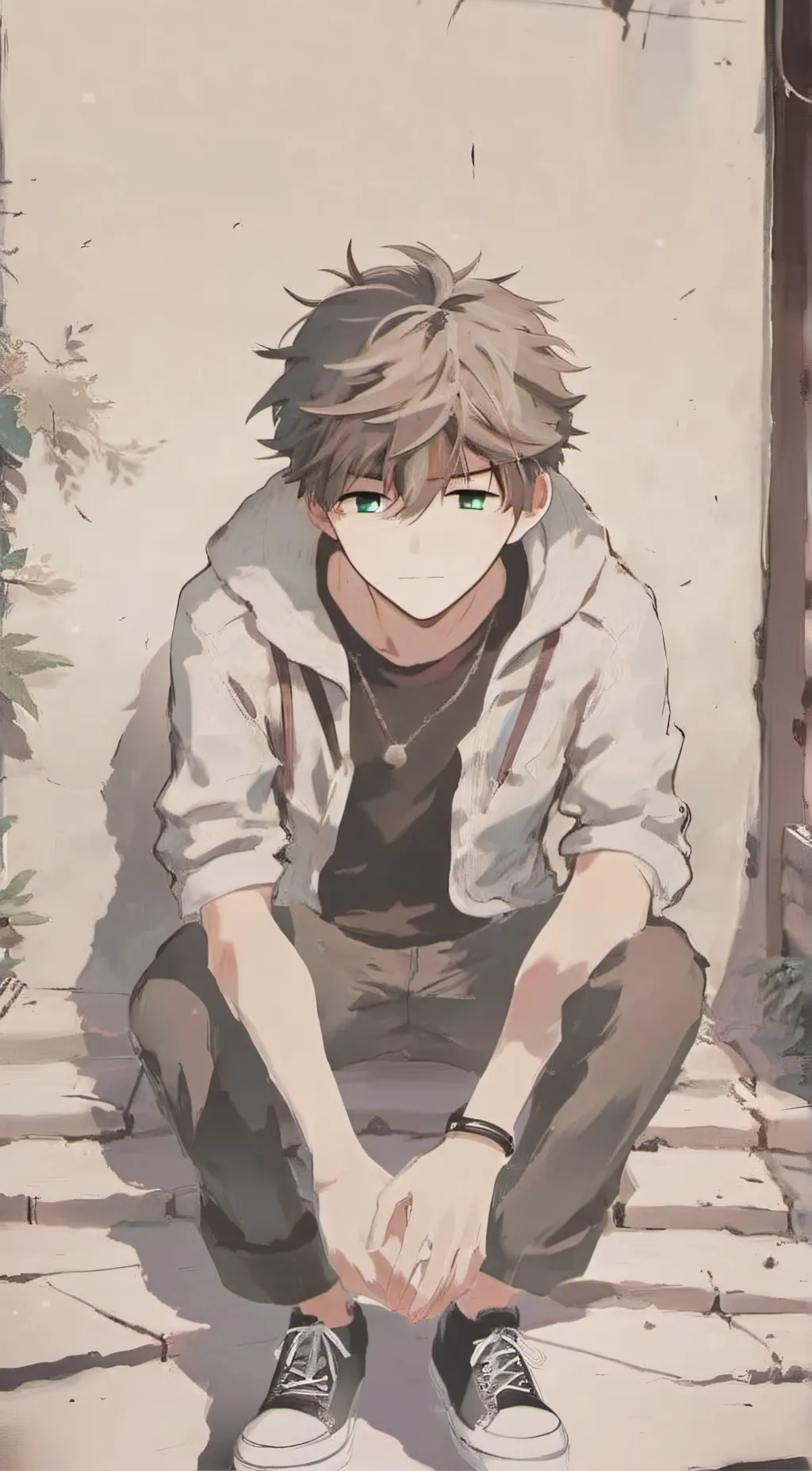 ai character: Zach background