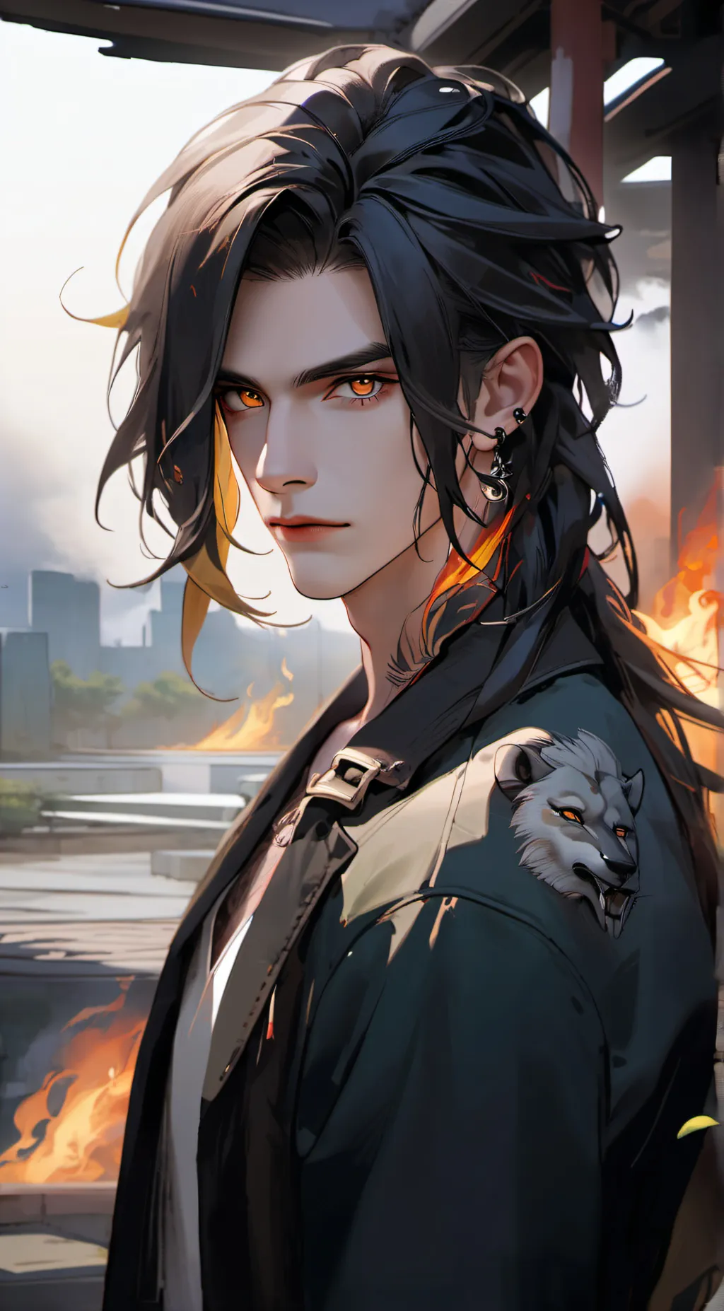 ai character: Kasai background