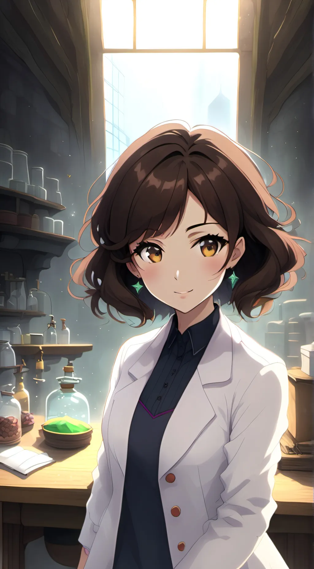 ai character: April background