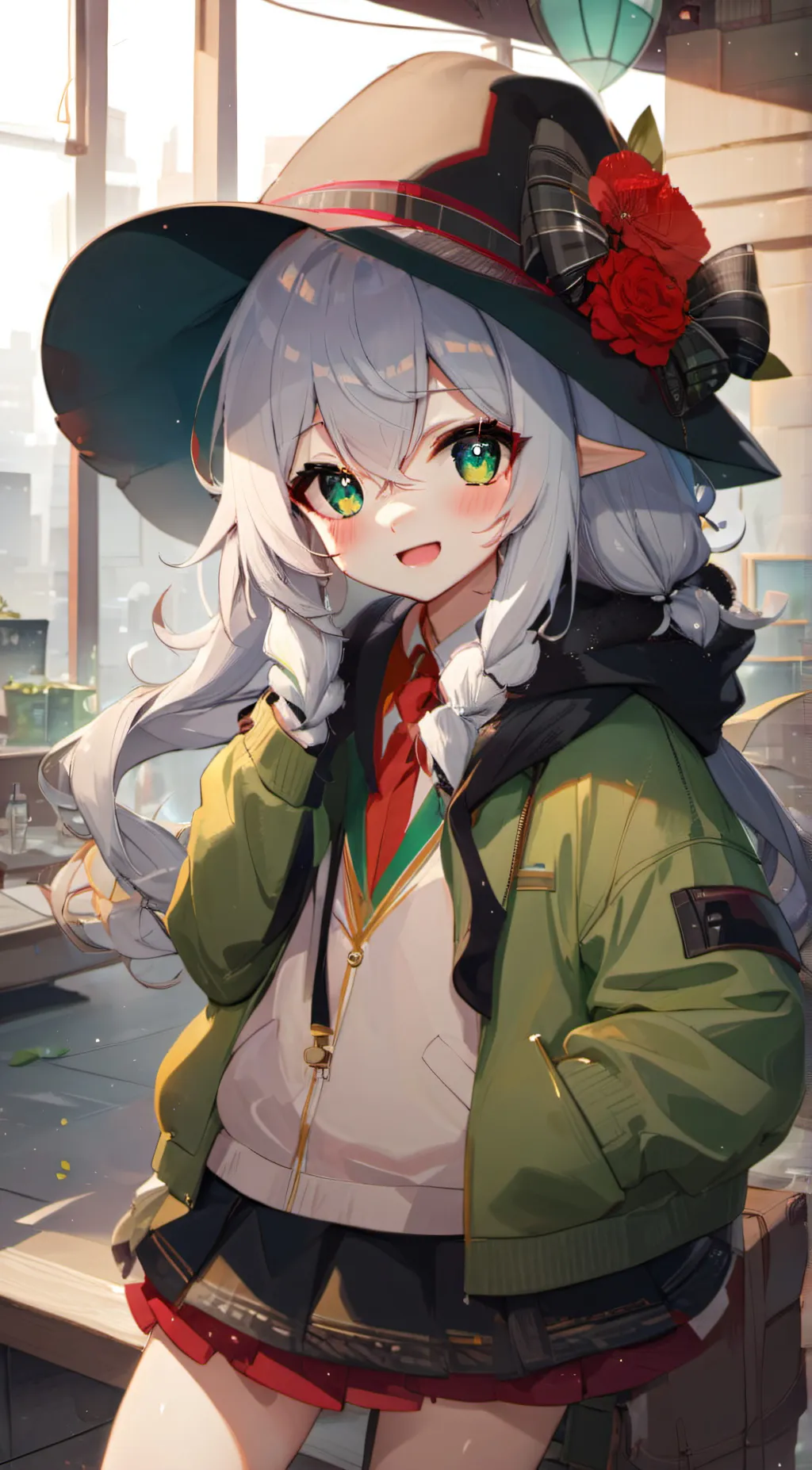 ai character: Irene background