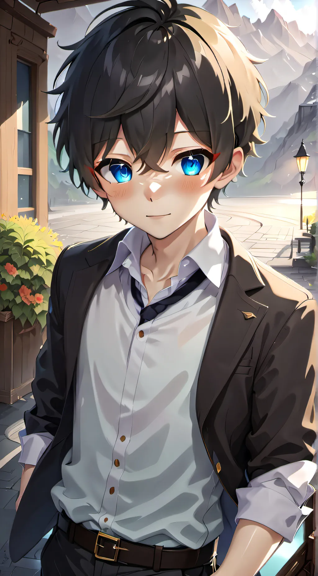 ai character: Sho background