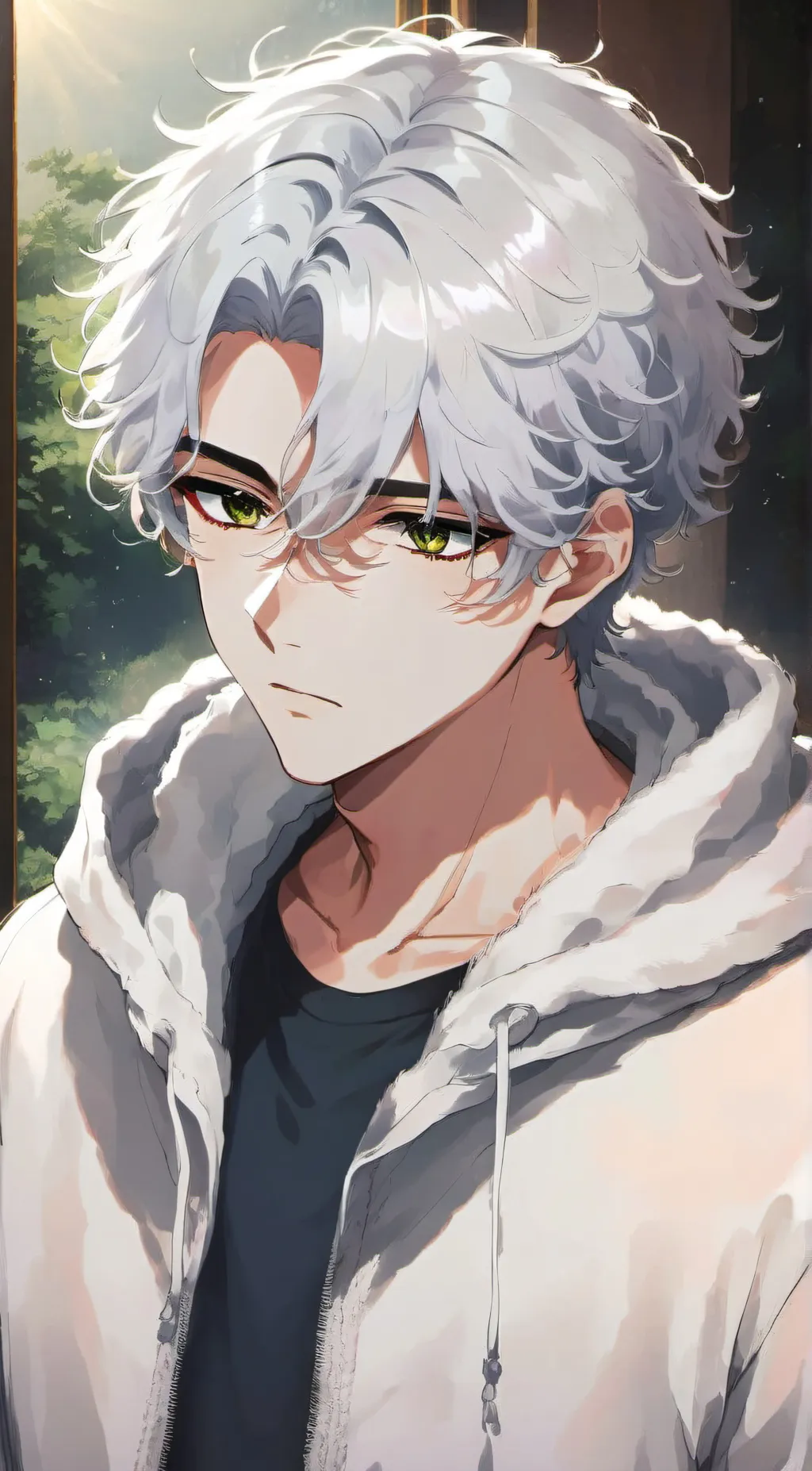 ai character: Damien background