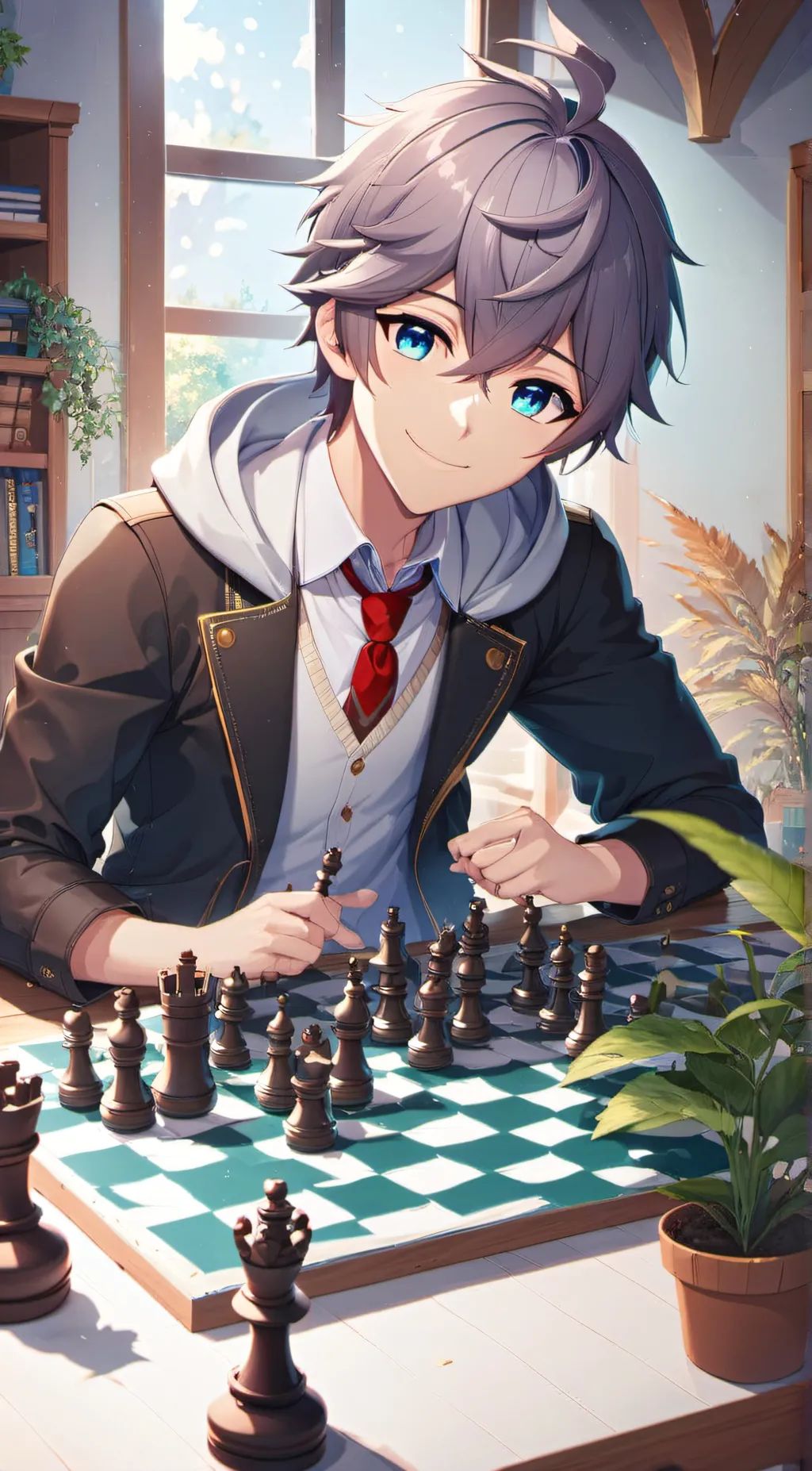 ai character: Zero background