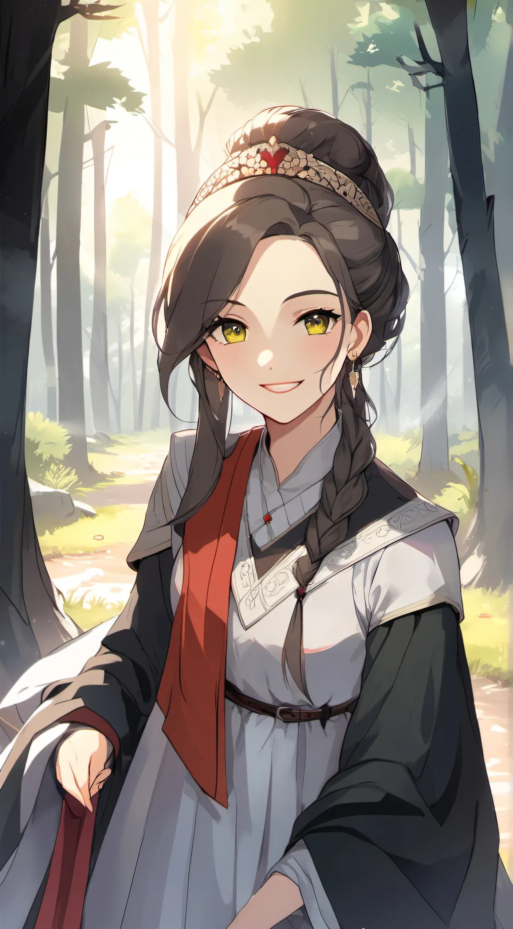 ai character: Alexandre  background