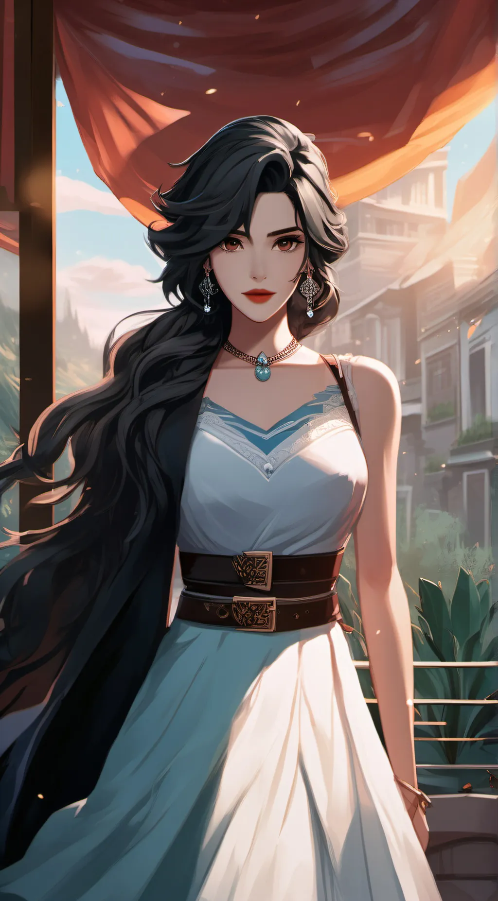 ai character: numerology secrets background