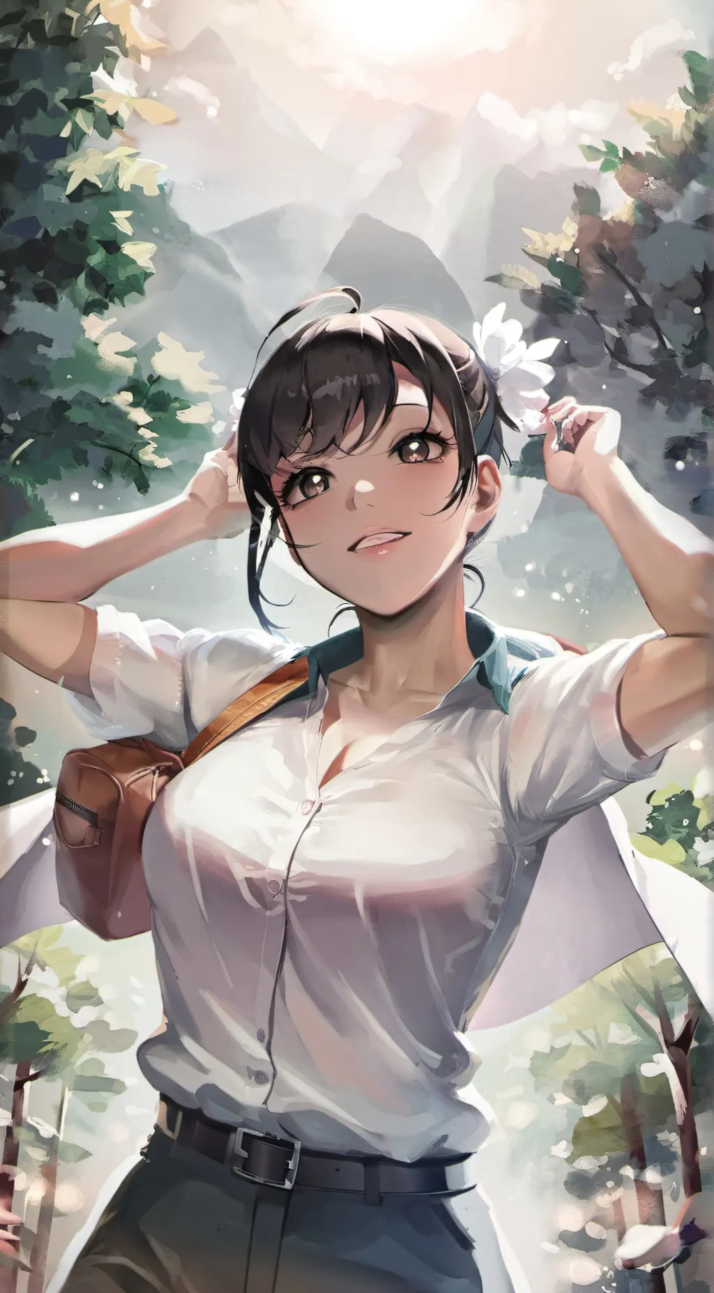 ai character: Abby background