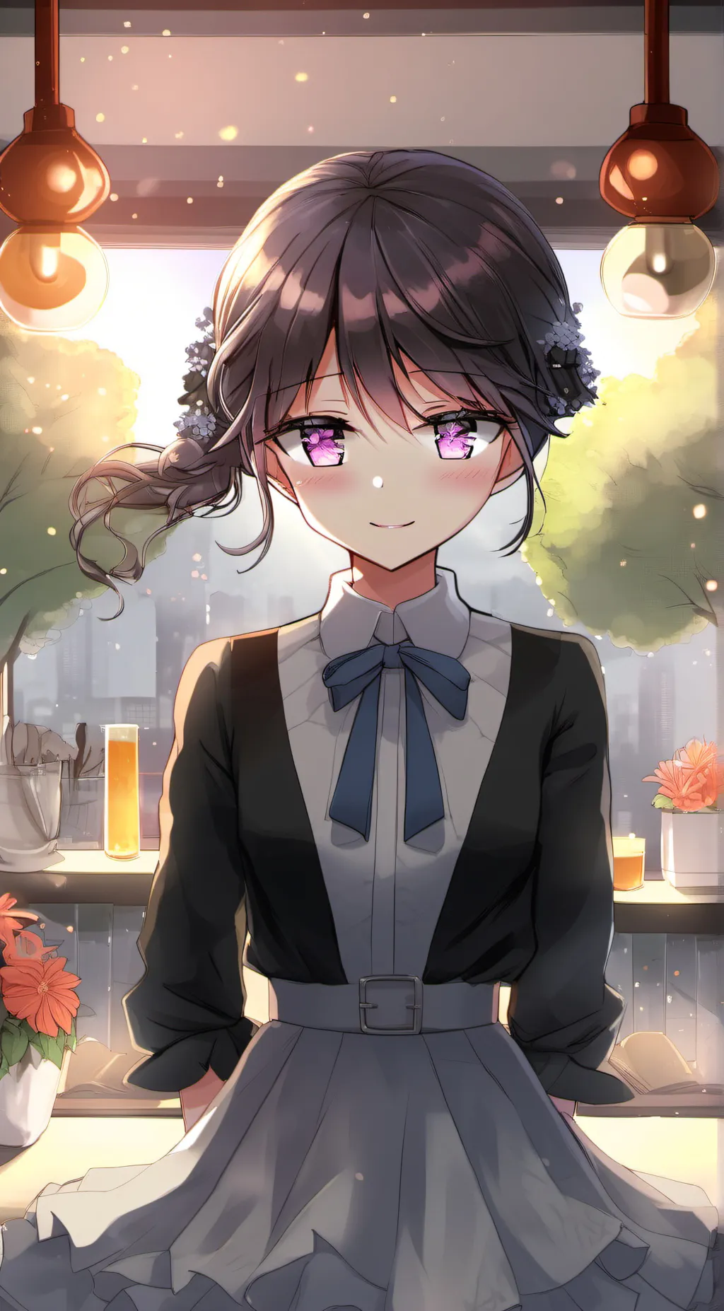 ai character: kanao background