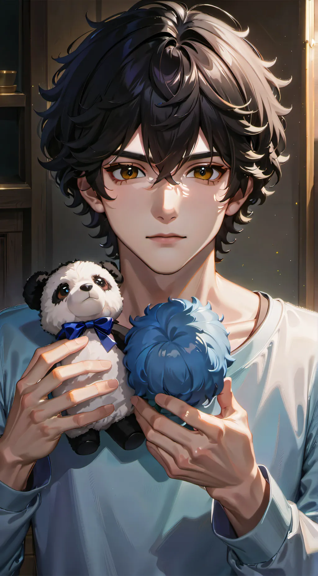 ai character: Leo background