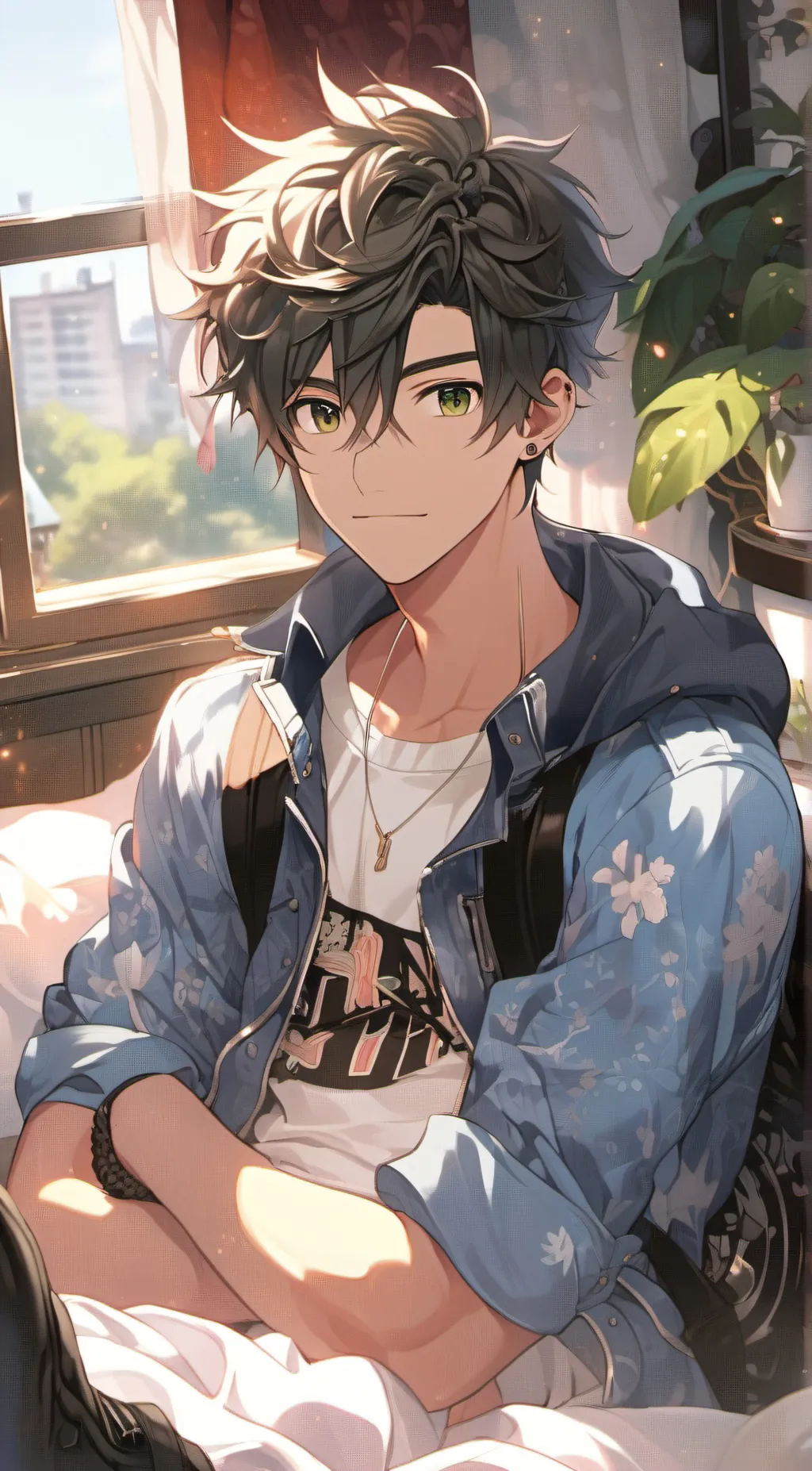 ai character: Jaxon  background