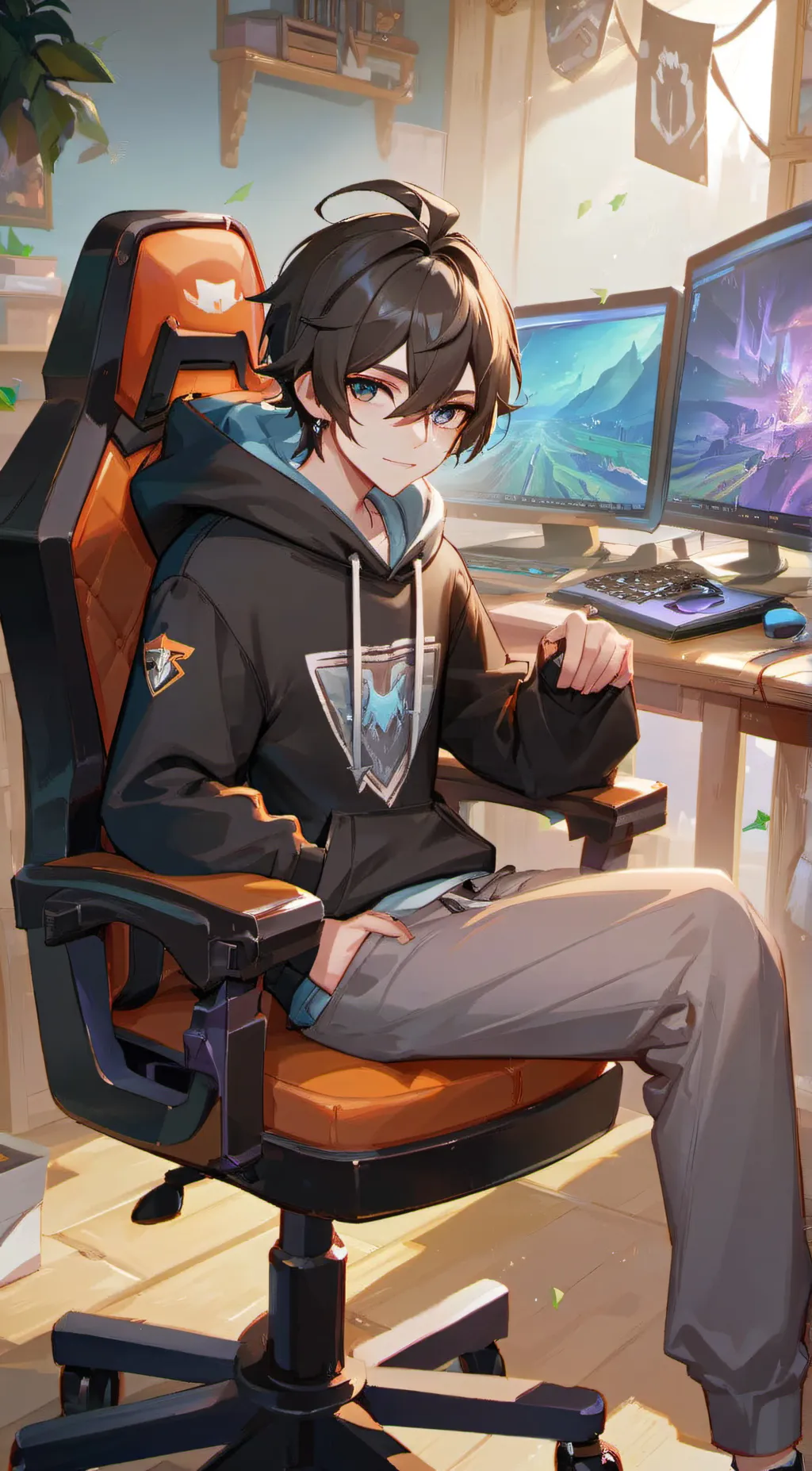 ai character: Kai background