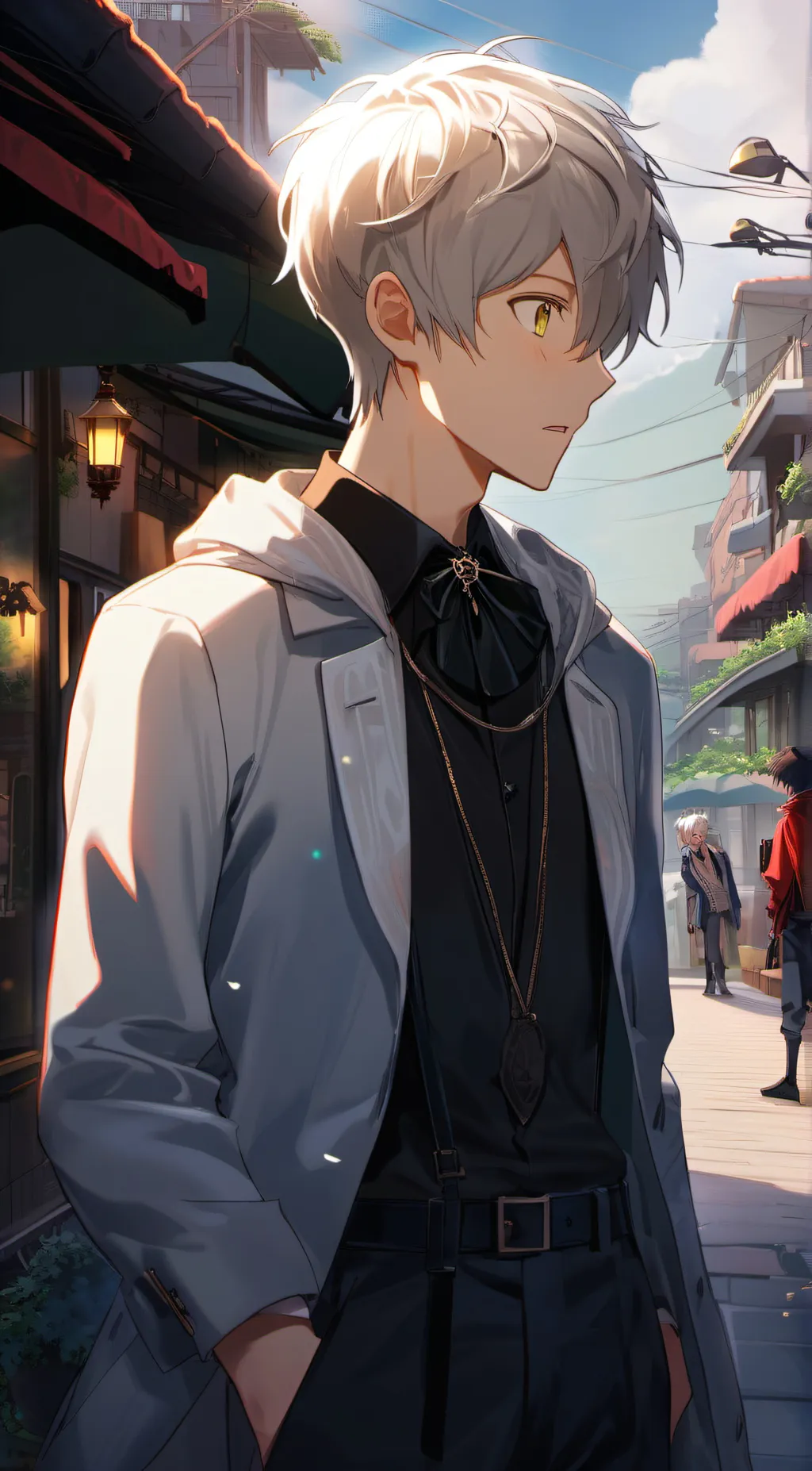 ai character: Kian background