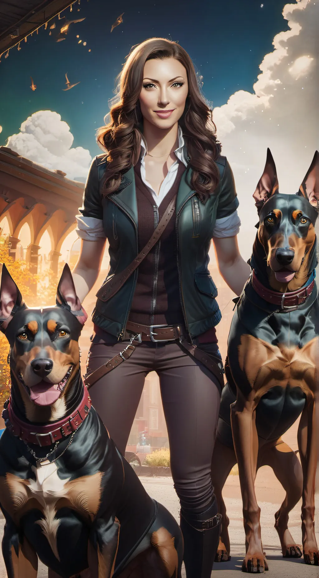 ai character: Macy background