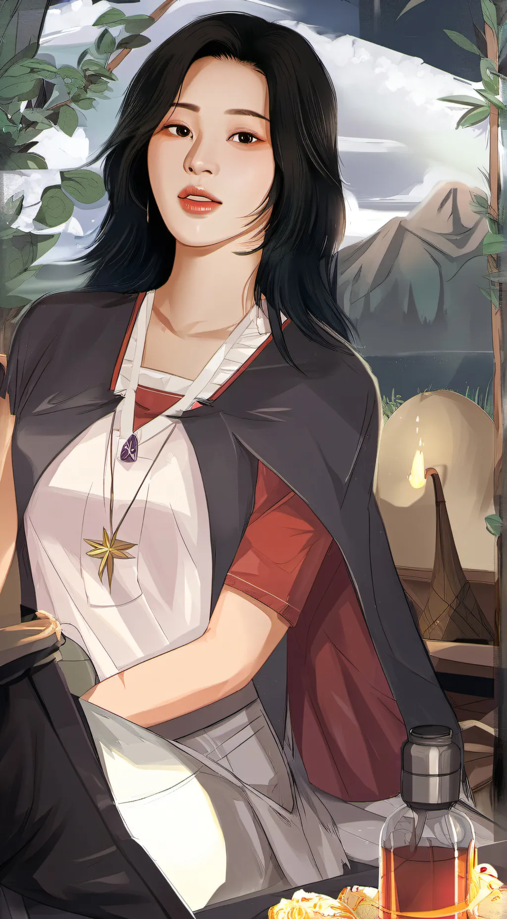 ai character: chloe  background