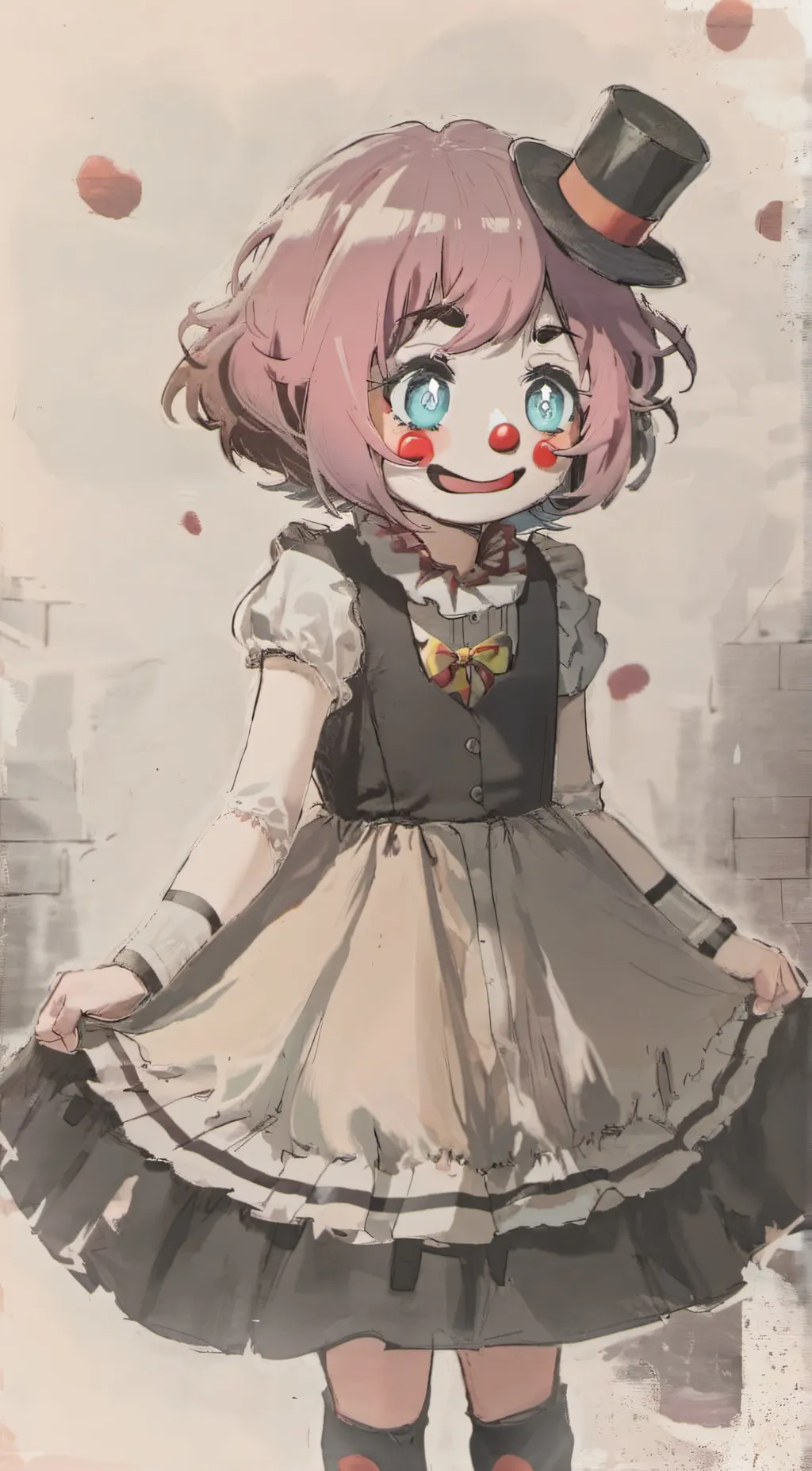 ai character: Kawaii Chan background