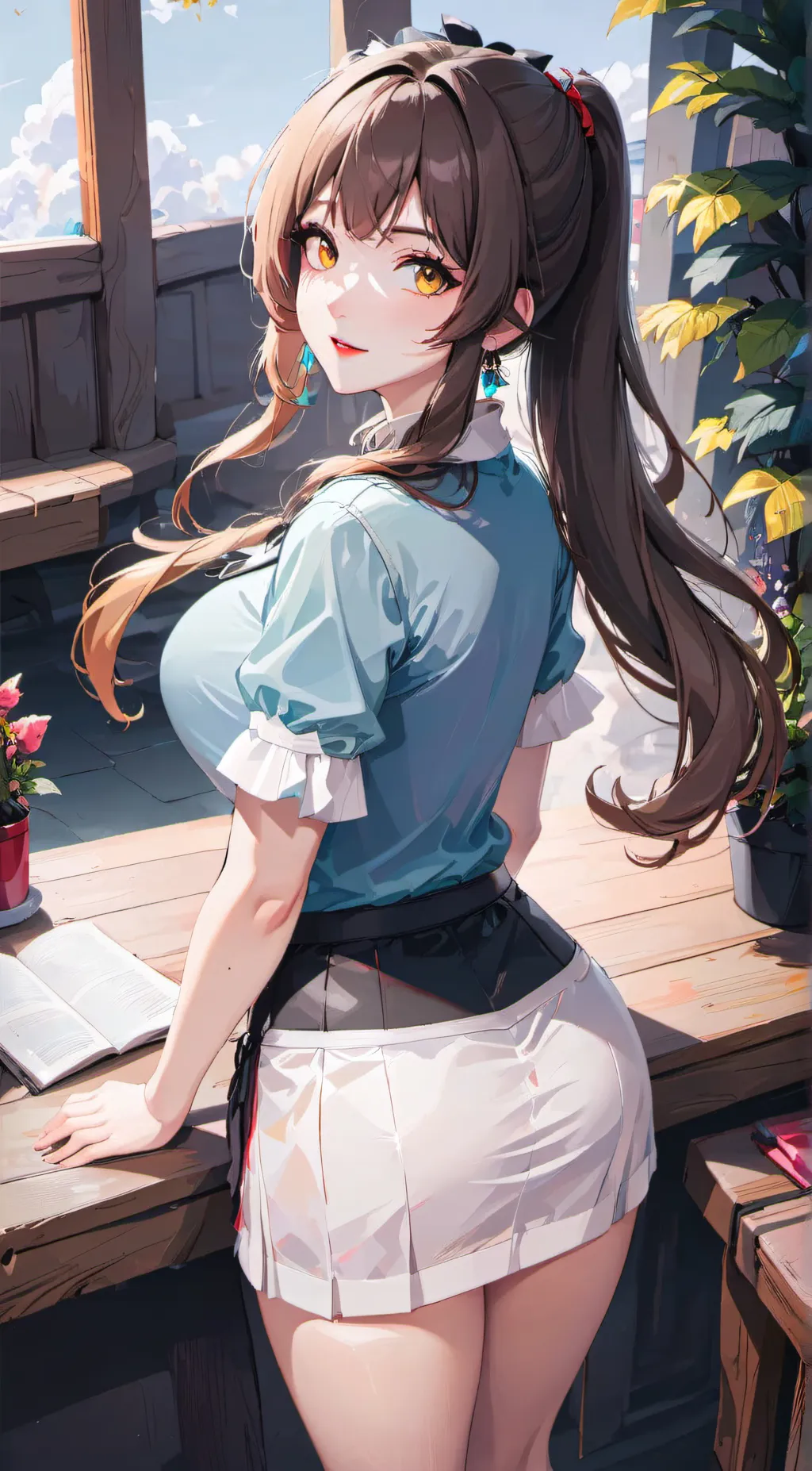 ai character: Monika background