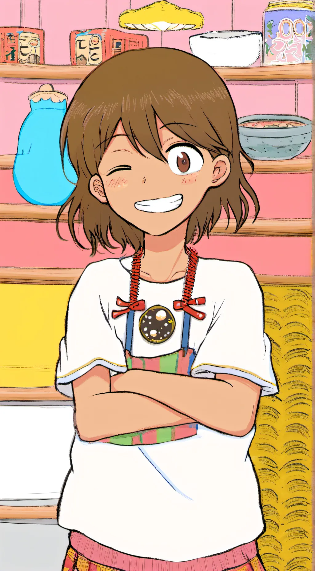 ai character: Kel (Omori) background