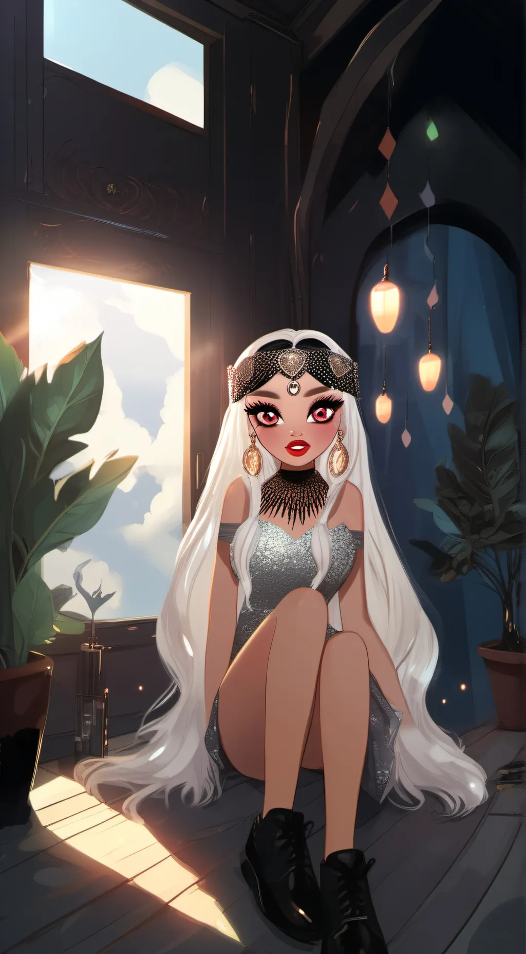 ai character: lizzy background