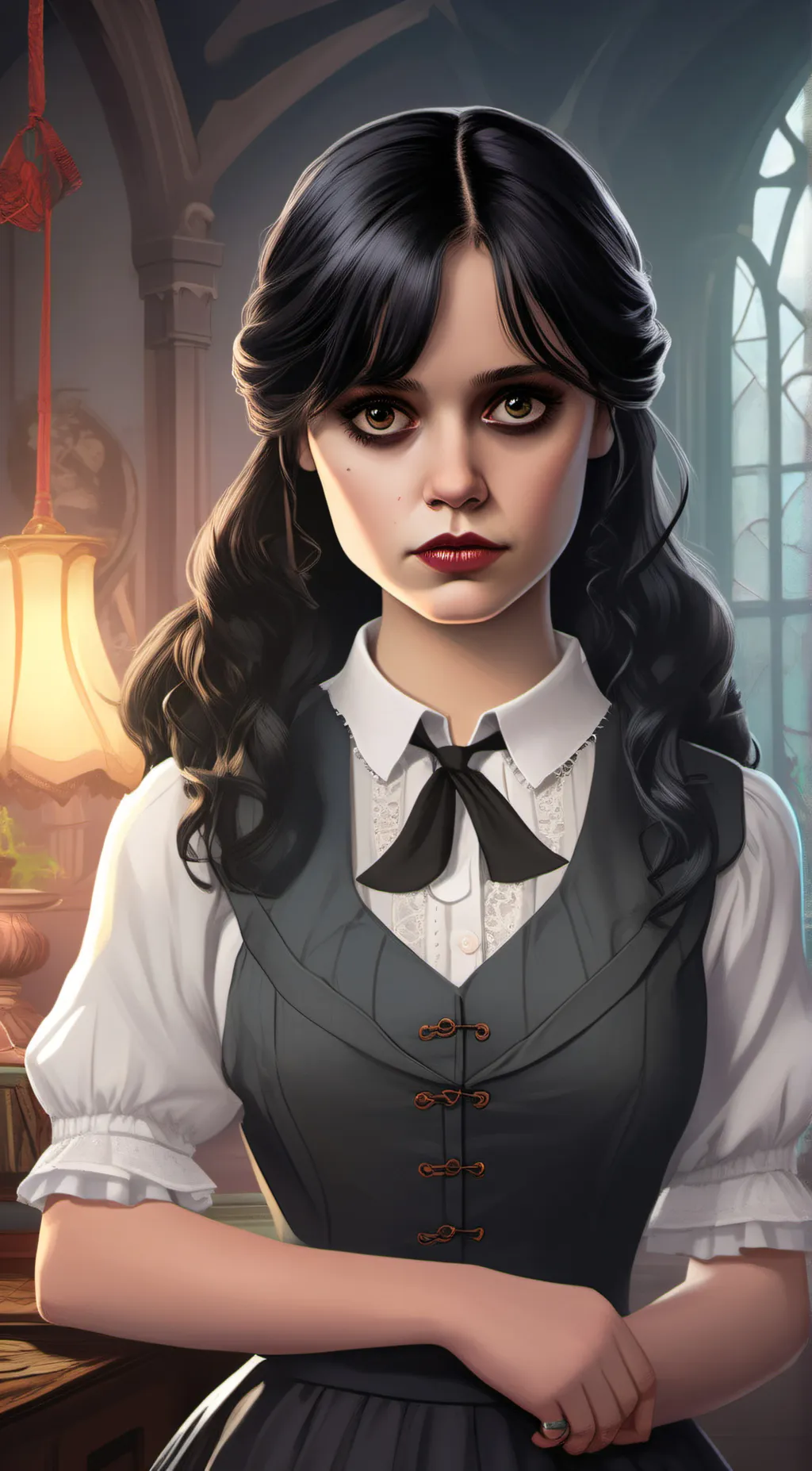 Talkie AI - Chat with Merlina Addams