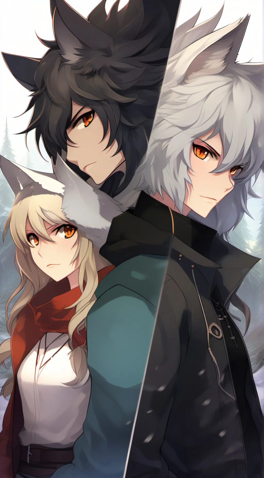 ai character: Tina Aurora Ashley background