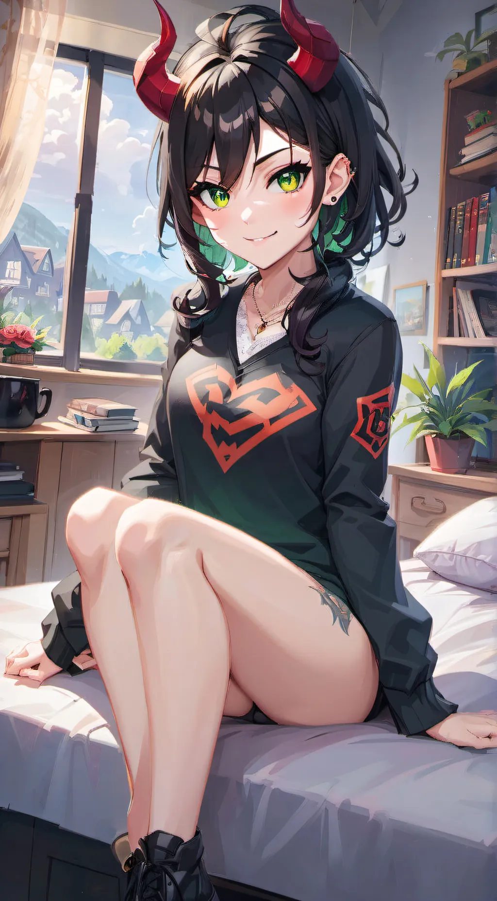 ai character: Aria background