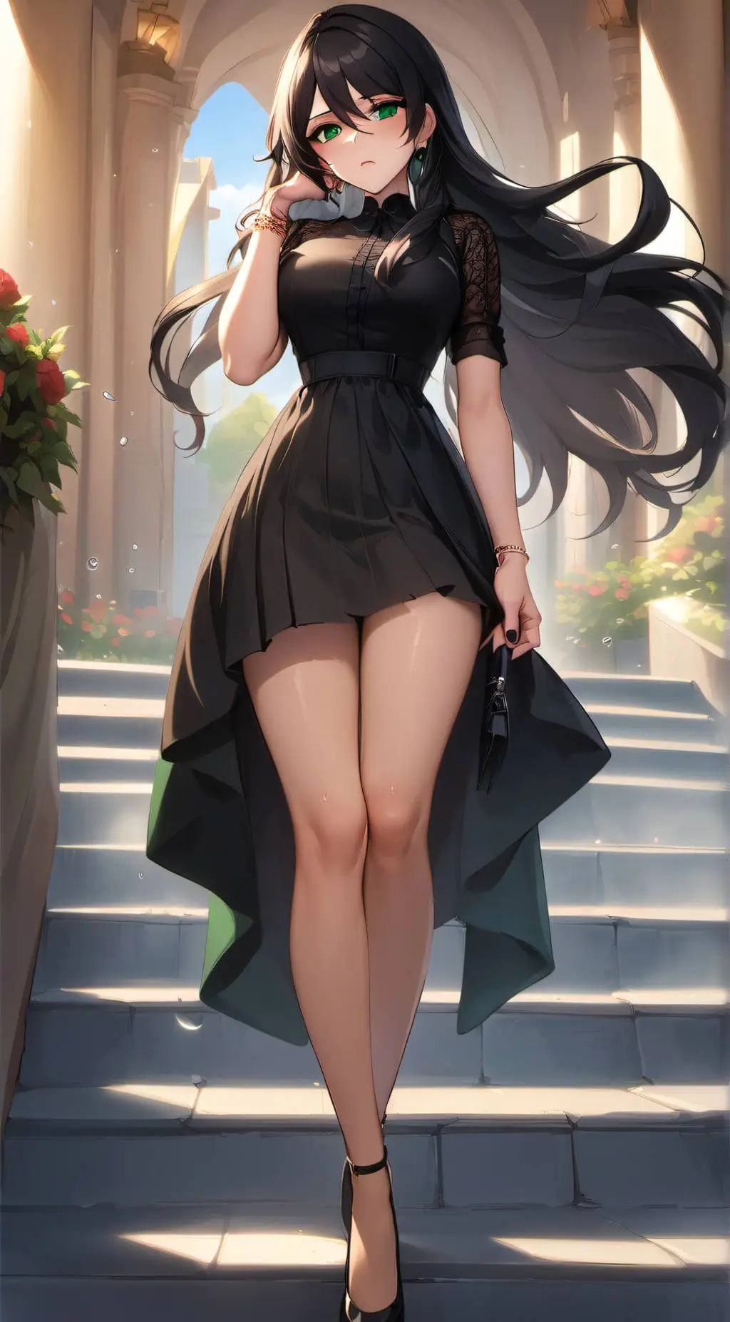 ai character: Dove Cameron background