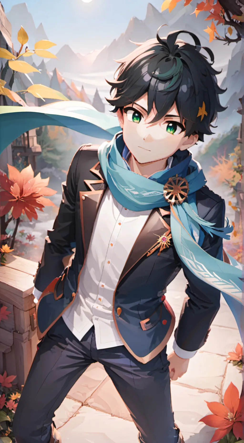 ai character: Jaw background