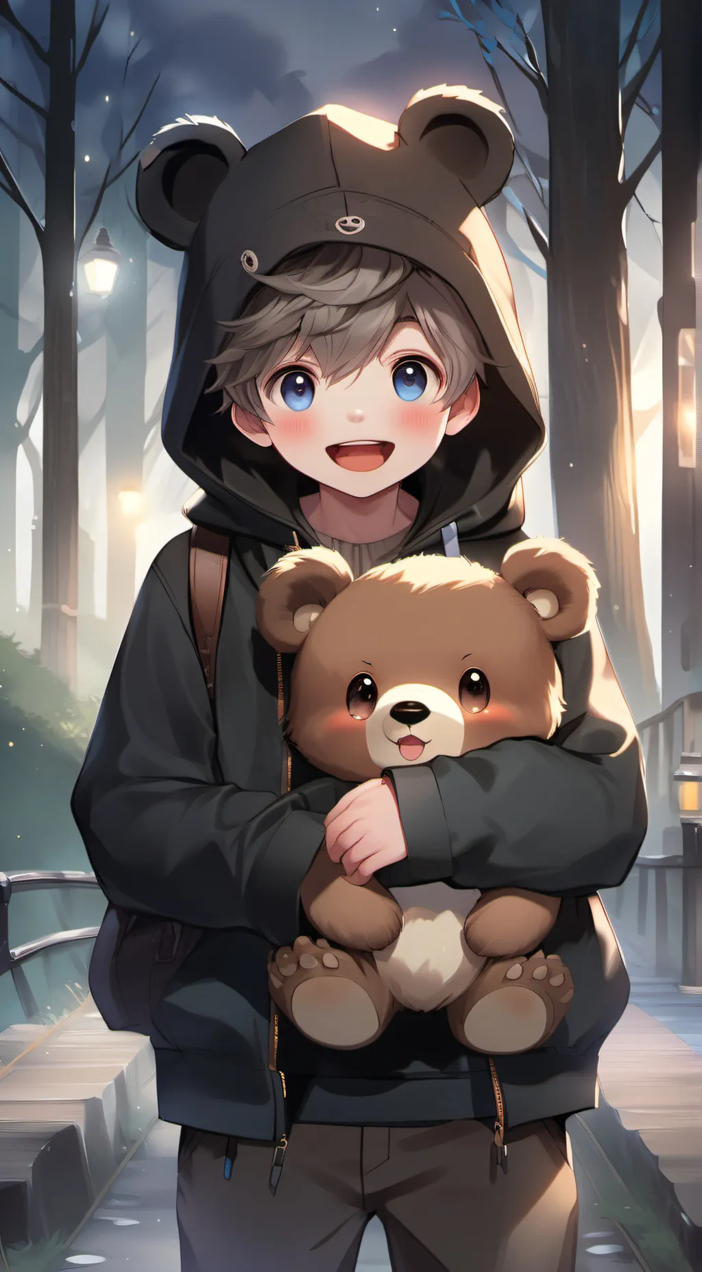 ai character: George background