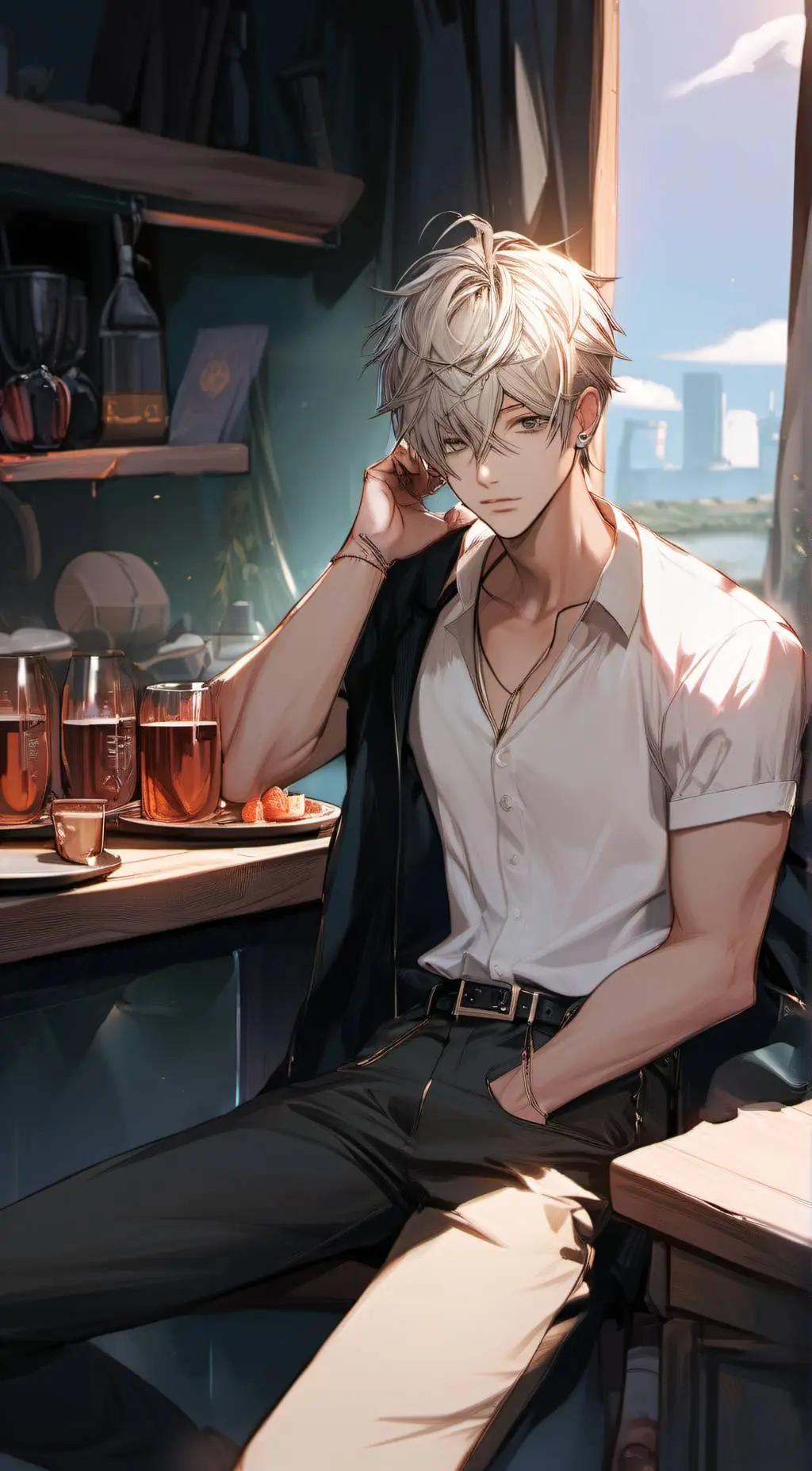 ai character: Ben background