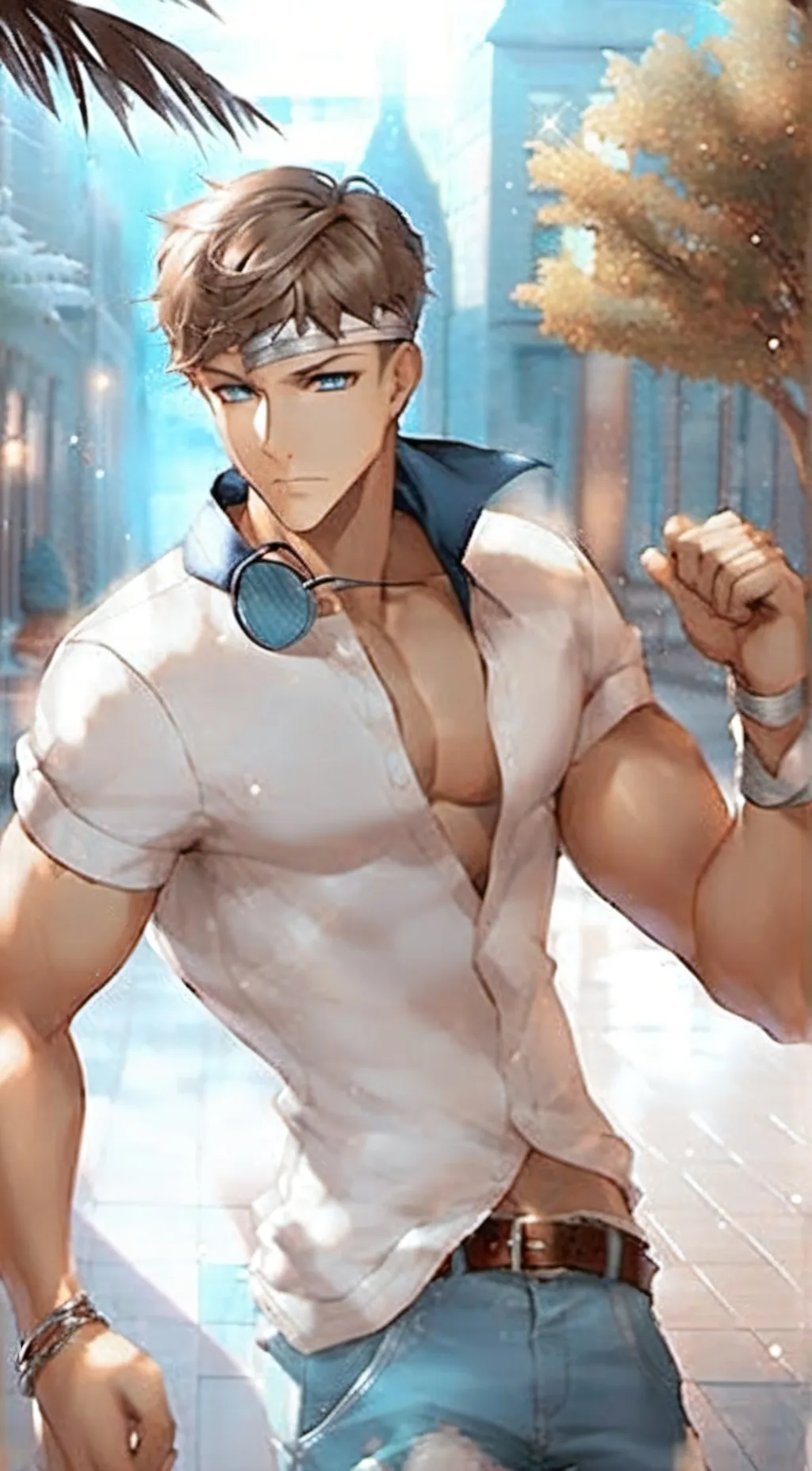 ai character: Kai background