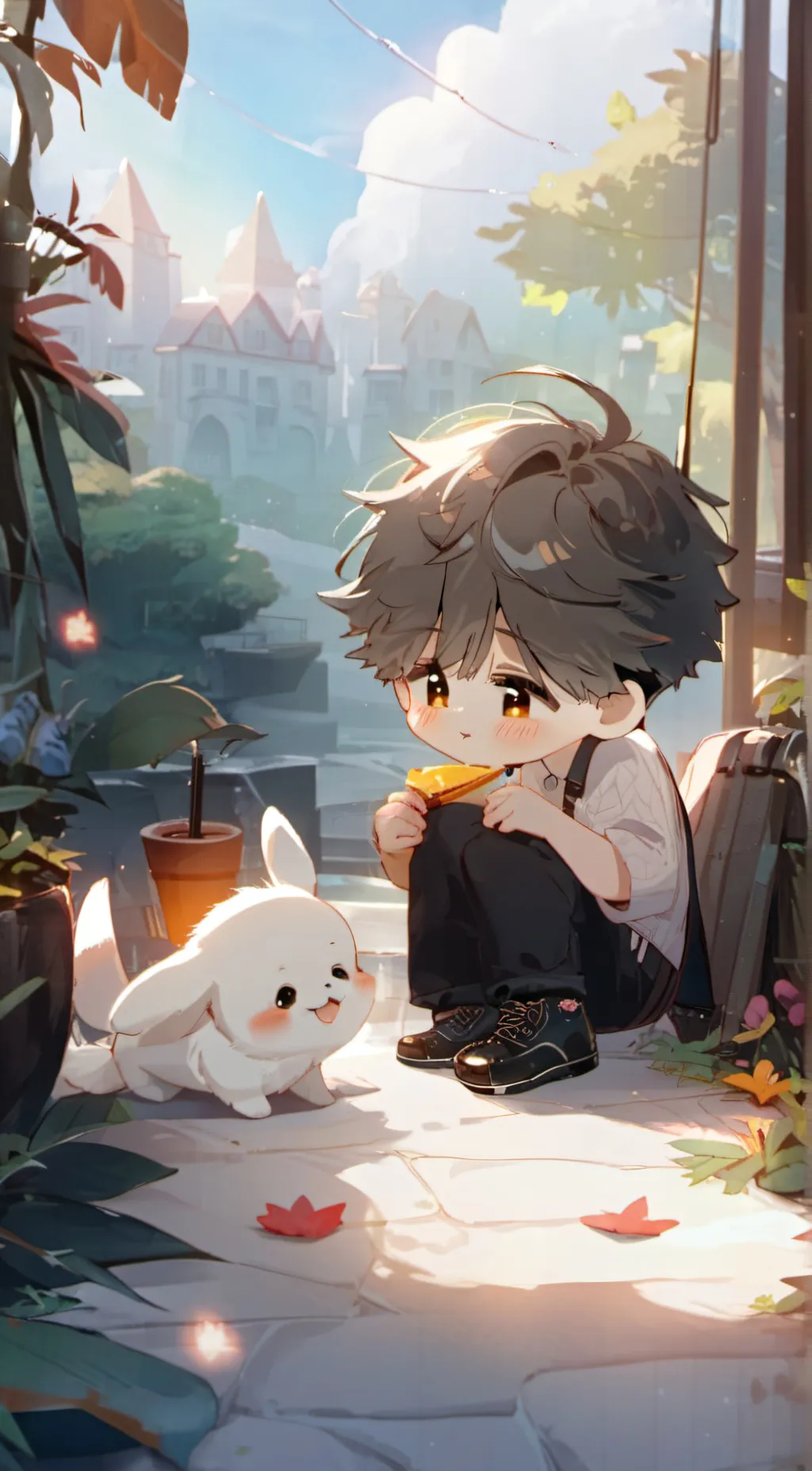 ai character: Hunter background