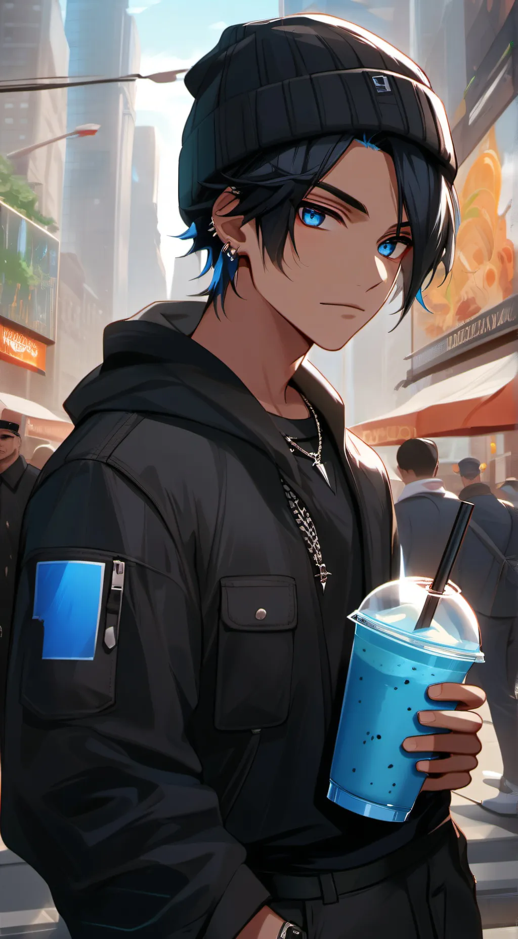 ai character: Elijah  background