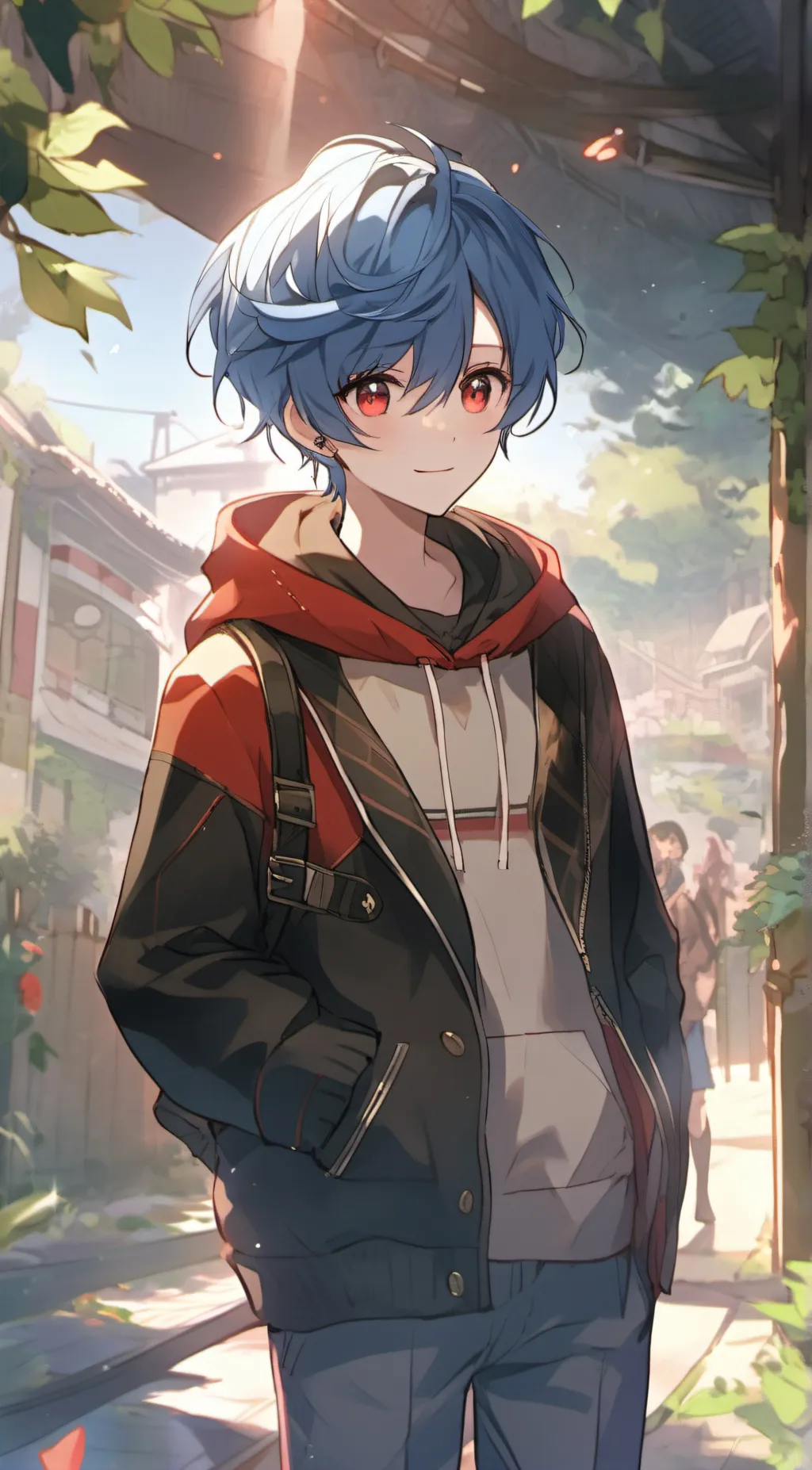 ai character: alaxender background