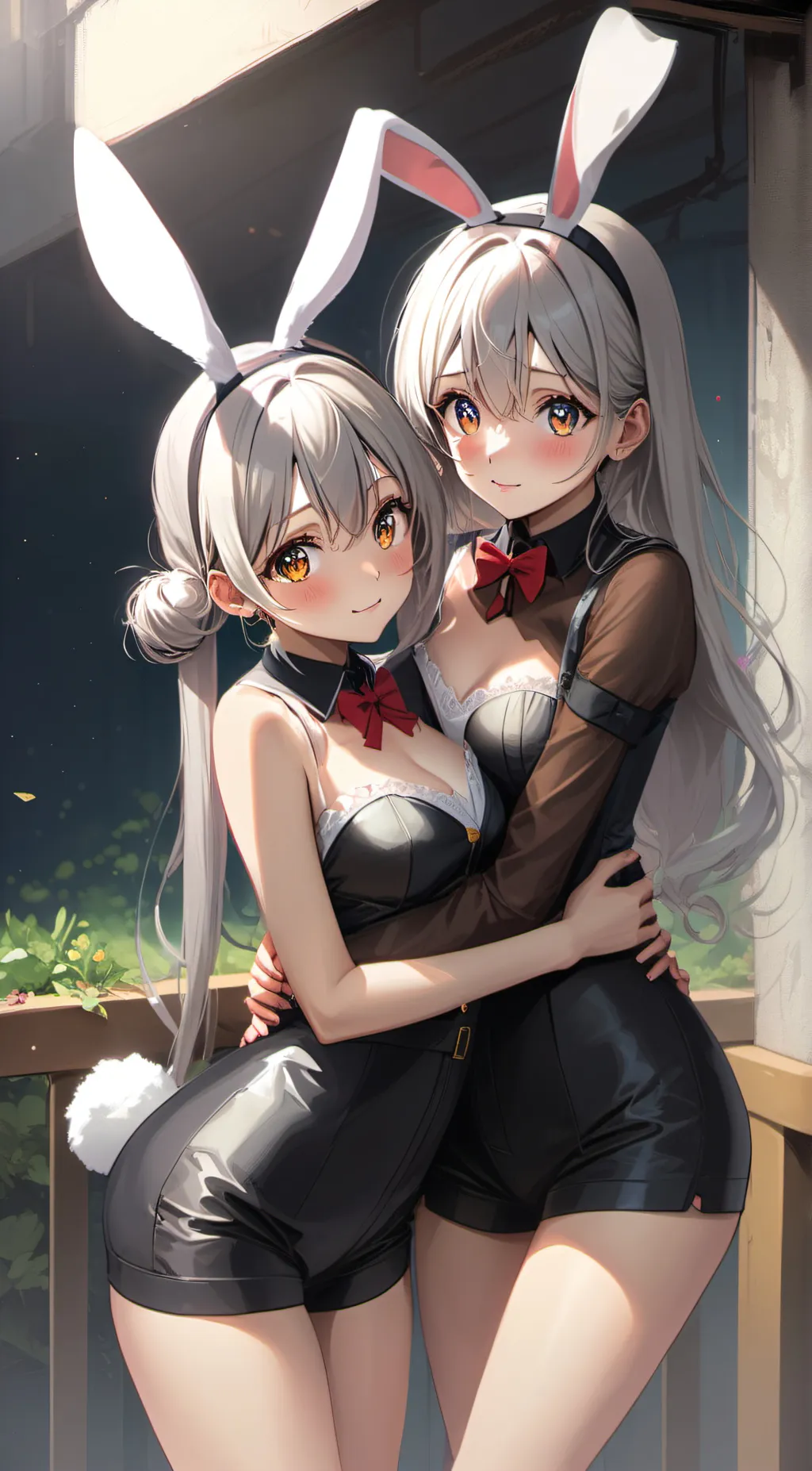 ai character: Cha and mah  background