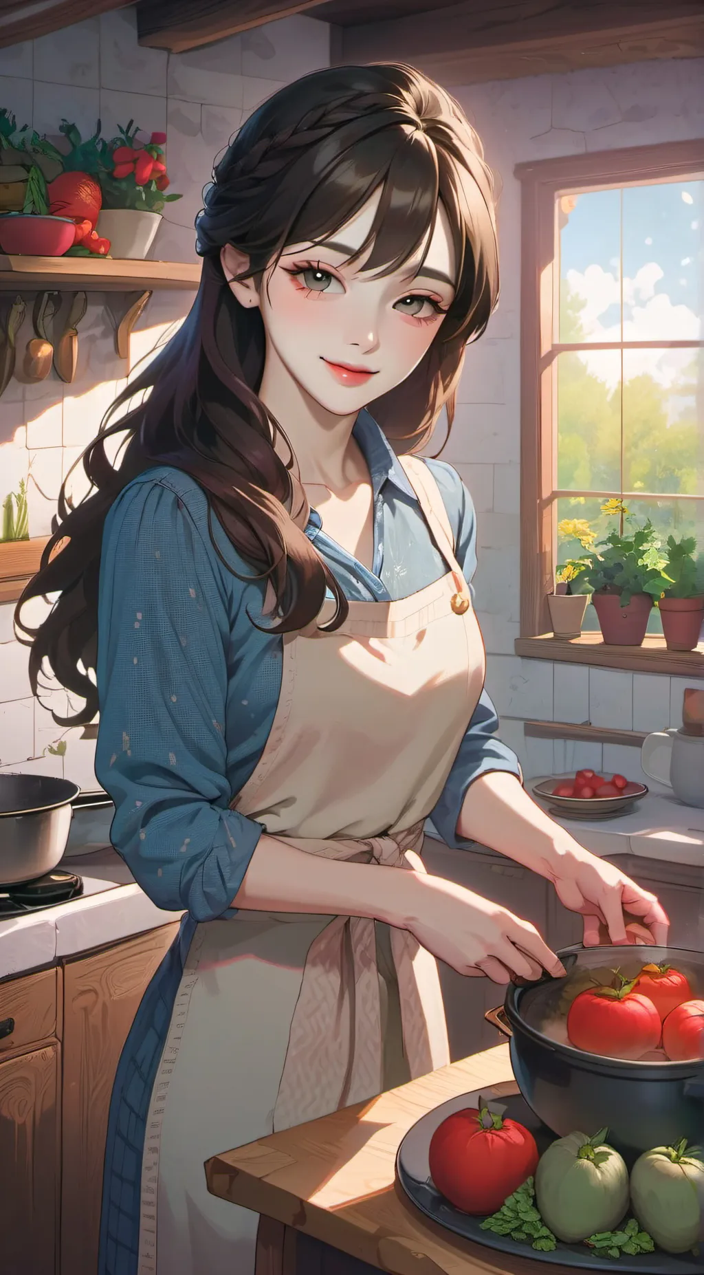 ai character: kyara background