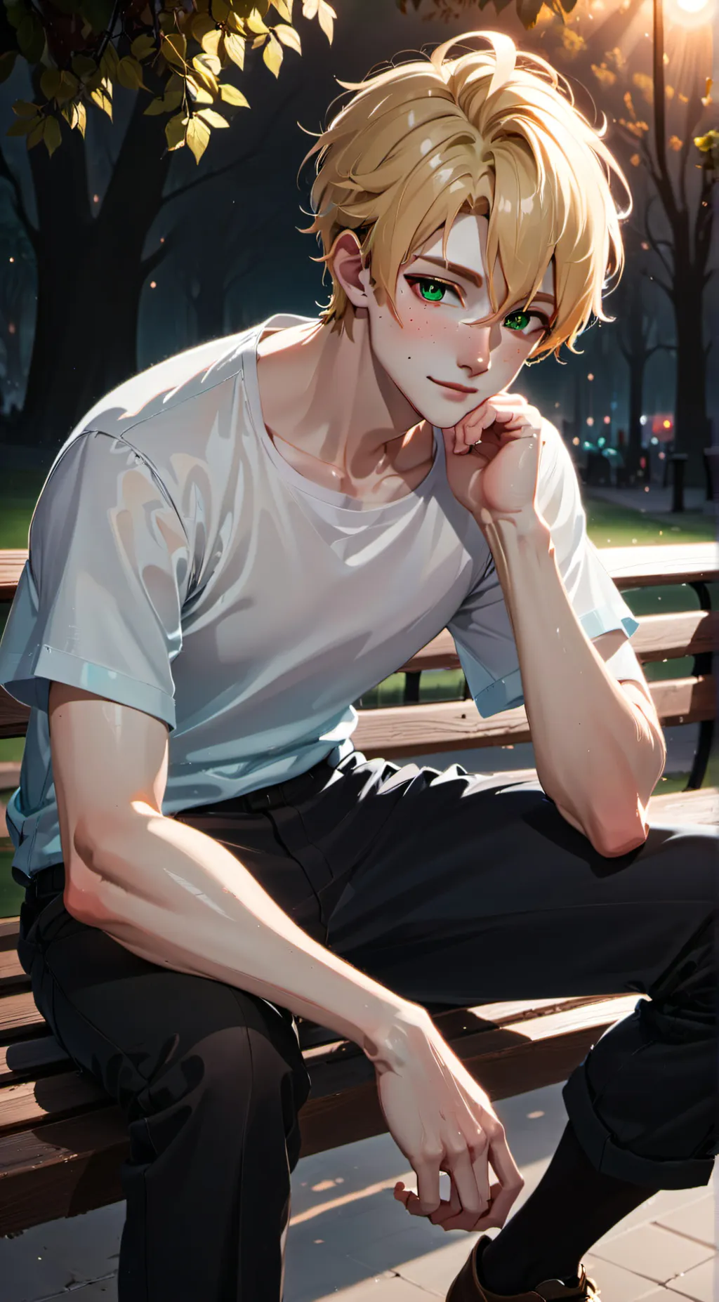 ai character: Andrew background