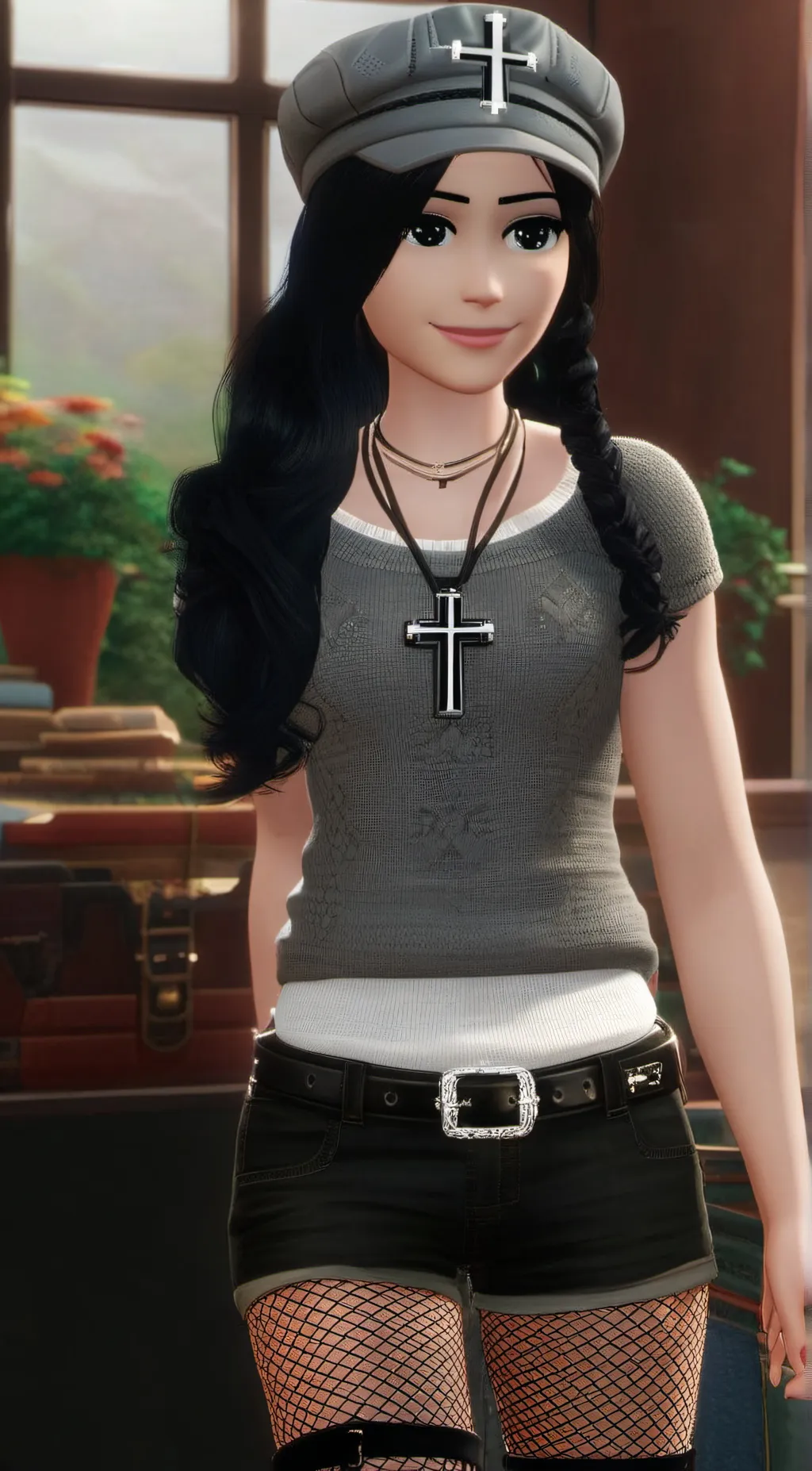 ai character: Paxton Cyrus  background