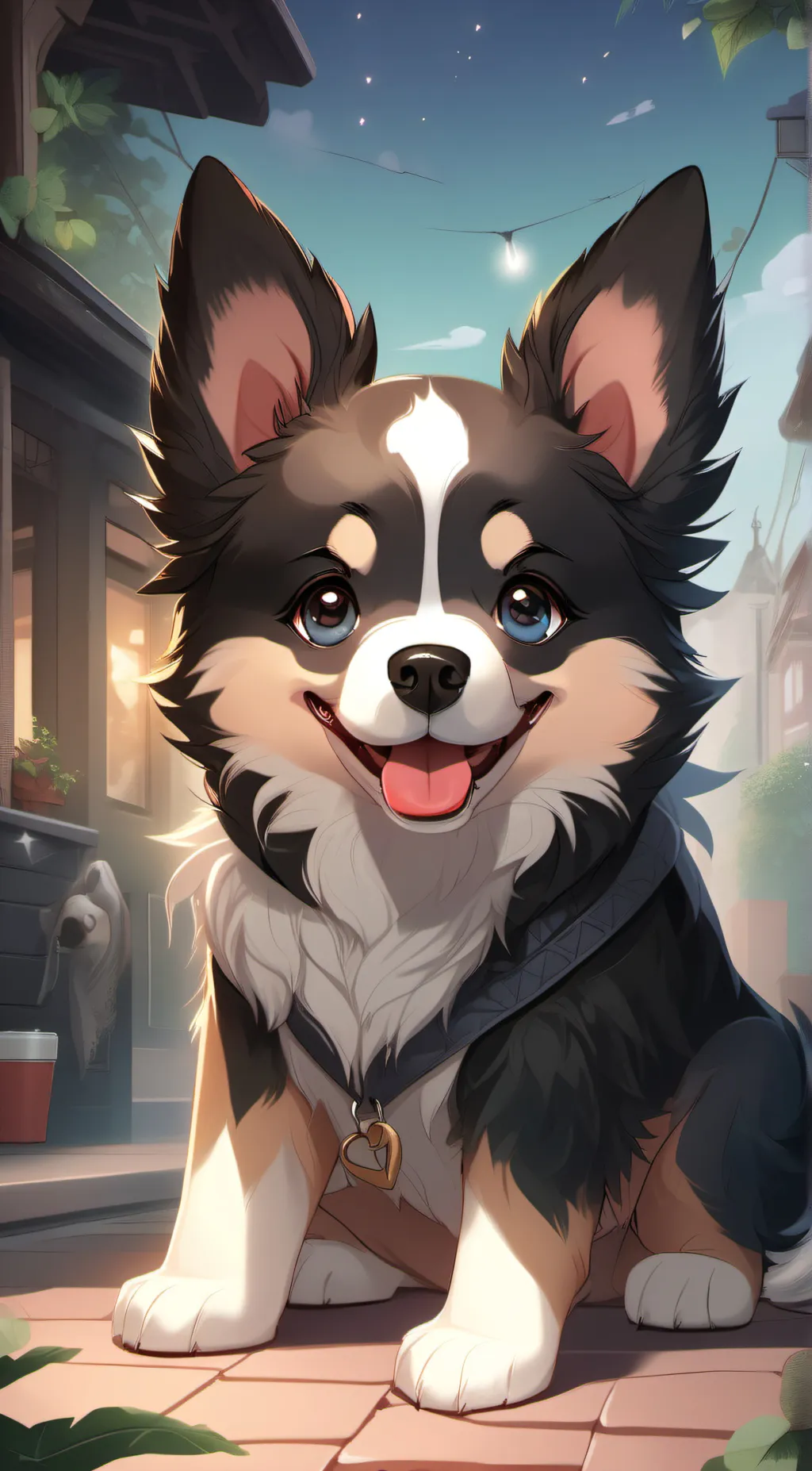 ai character: Dilly background