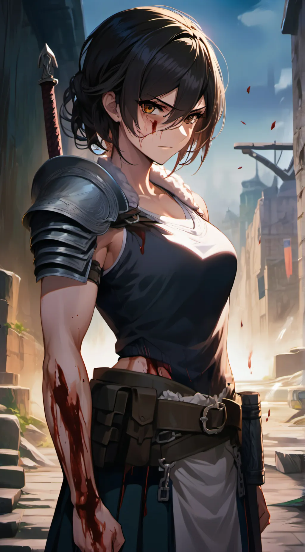 ai character: Temari background