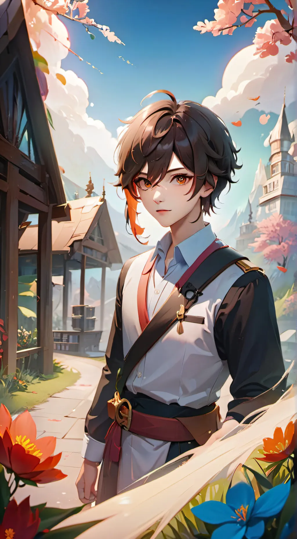 ai character: karin background