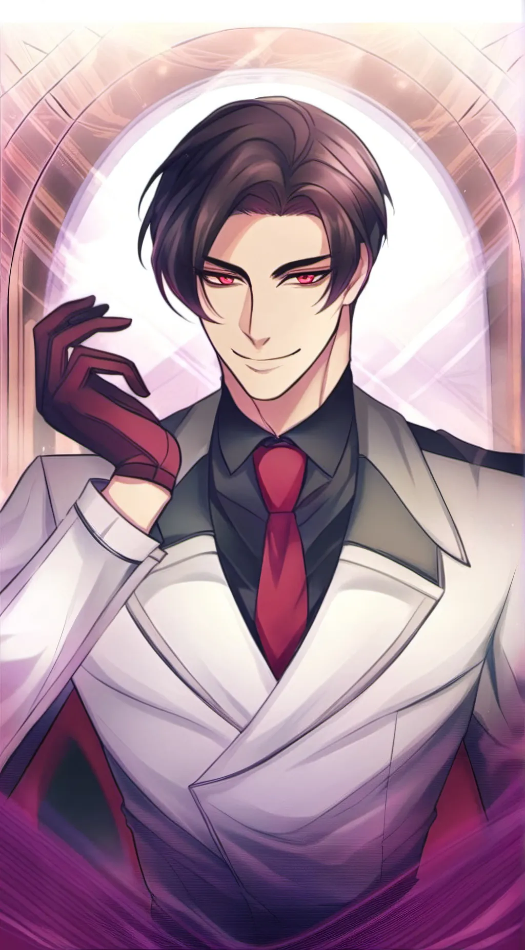 ai character: Lucifer  background