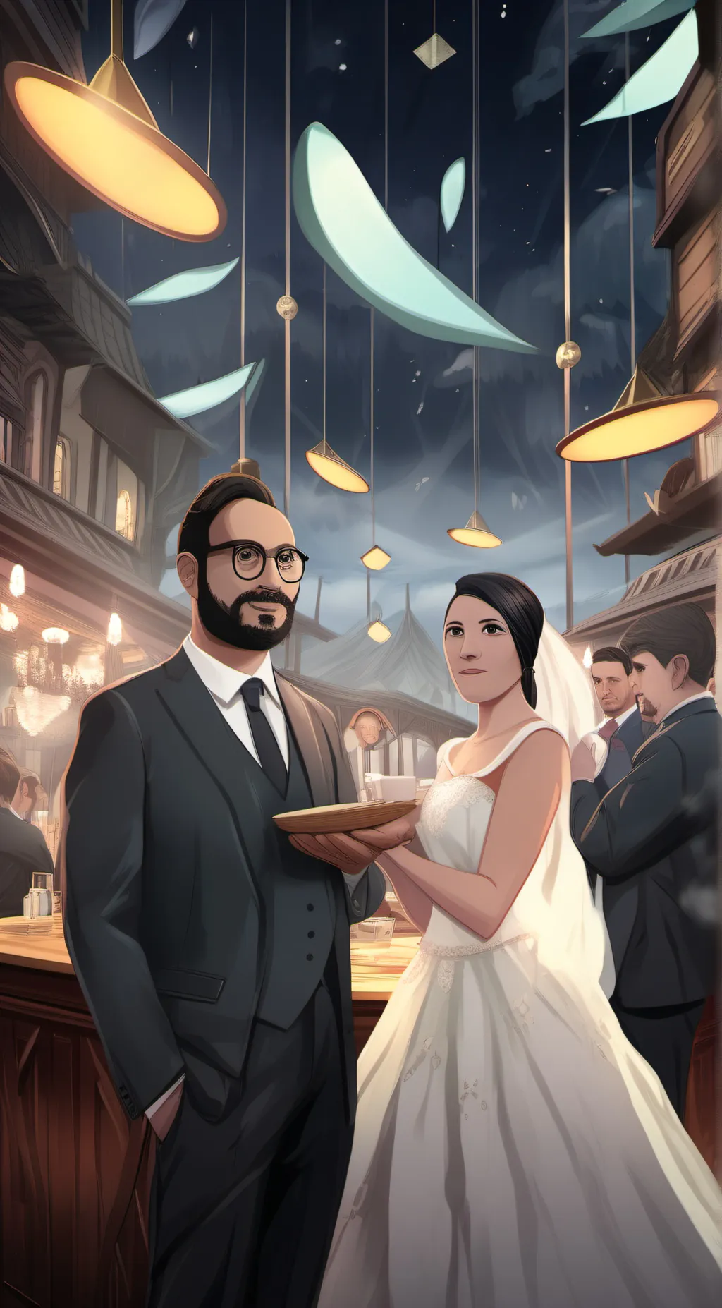 ai character: h background