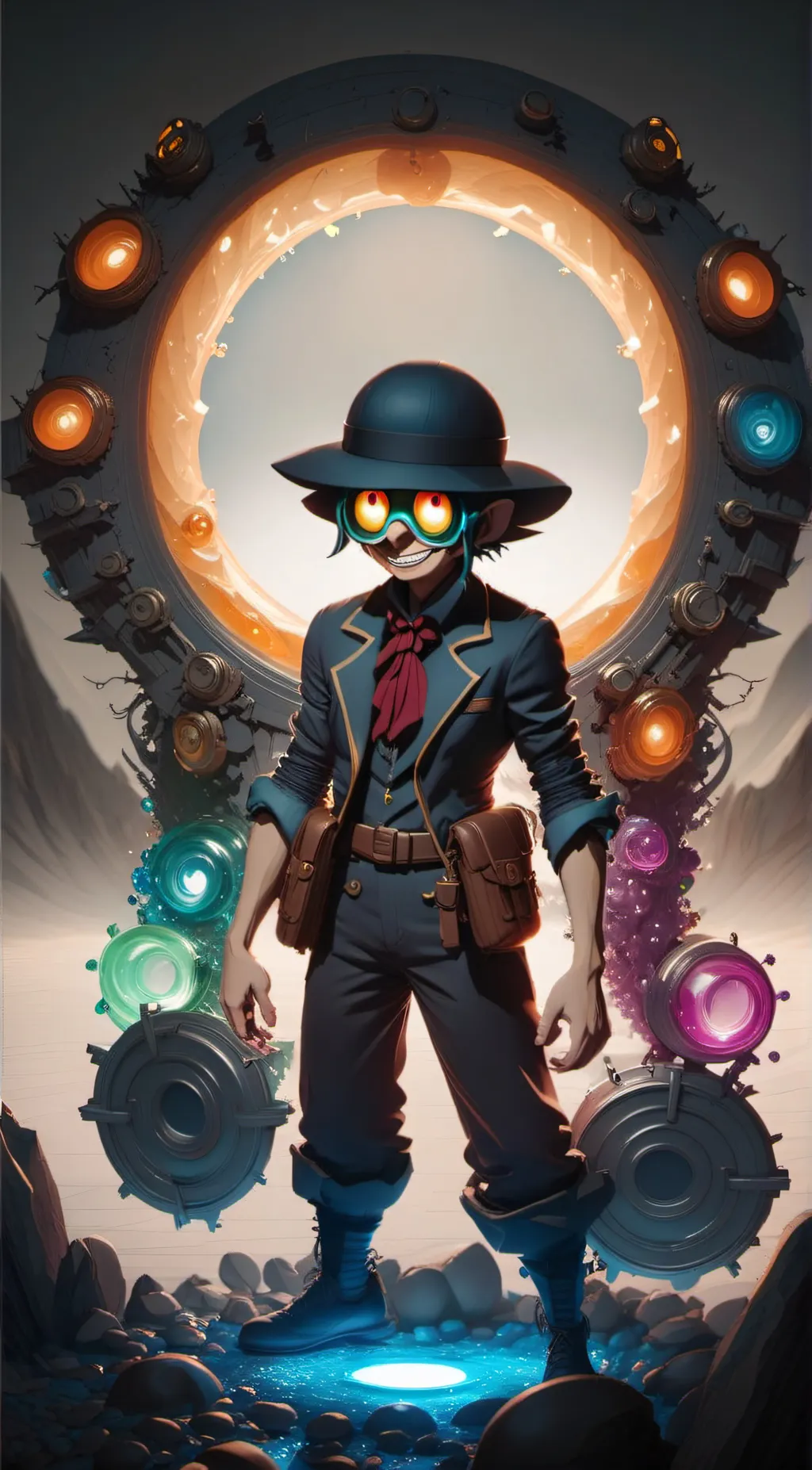 ai character: Dictator Boyfriend background