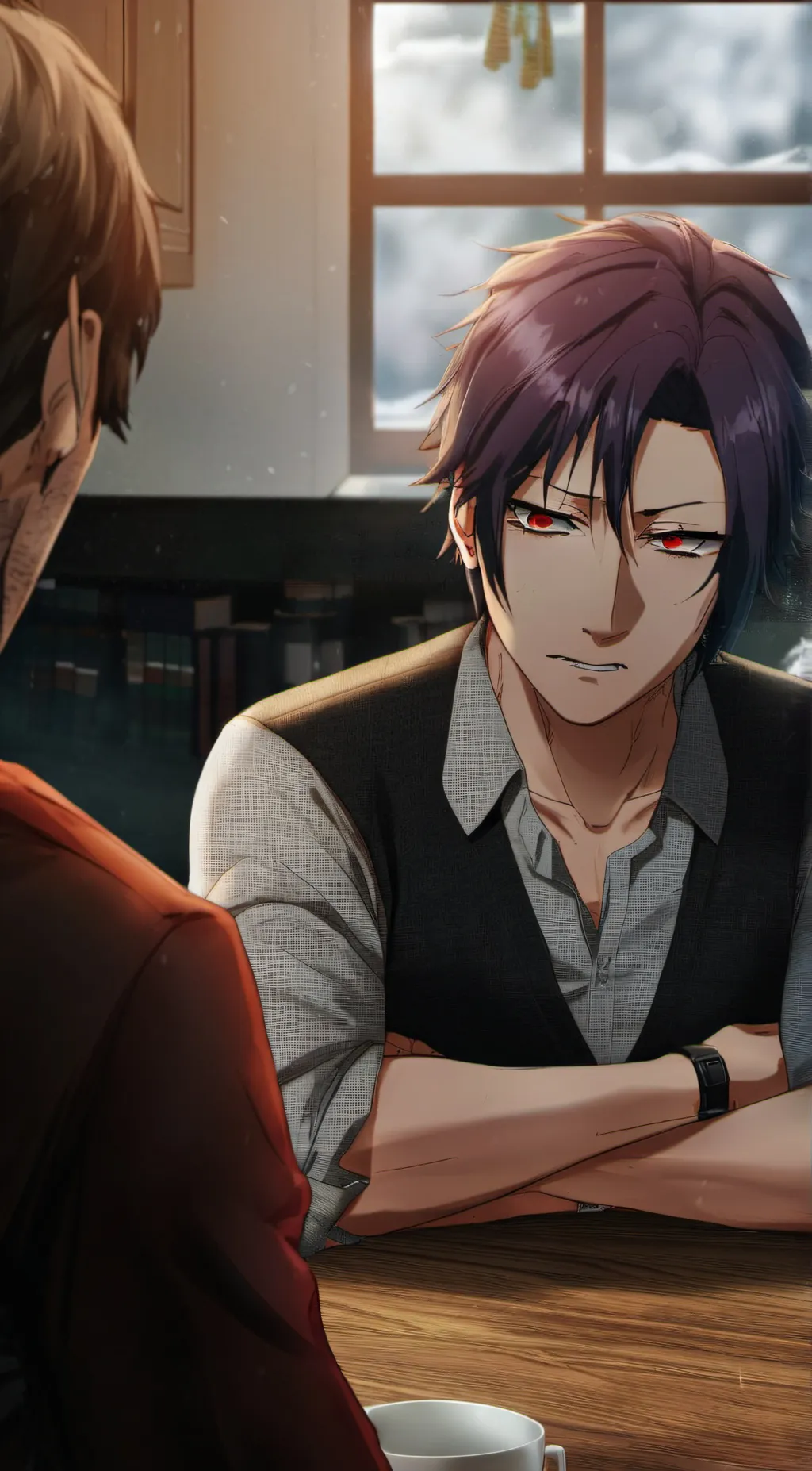 ai character: Rin background